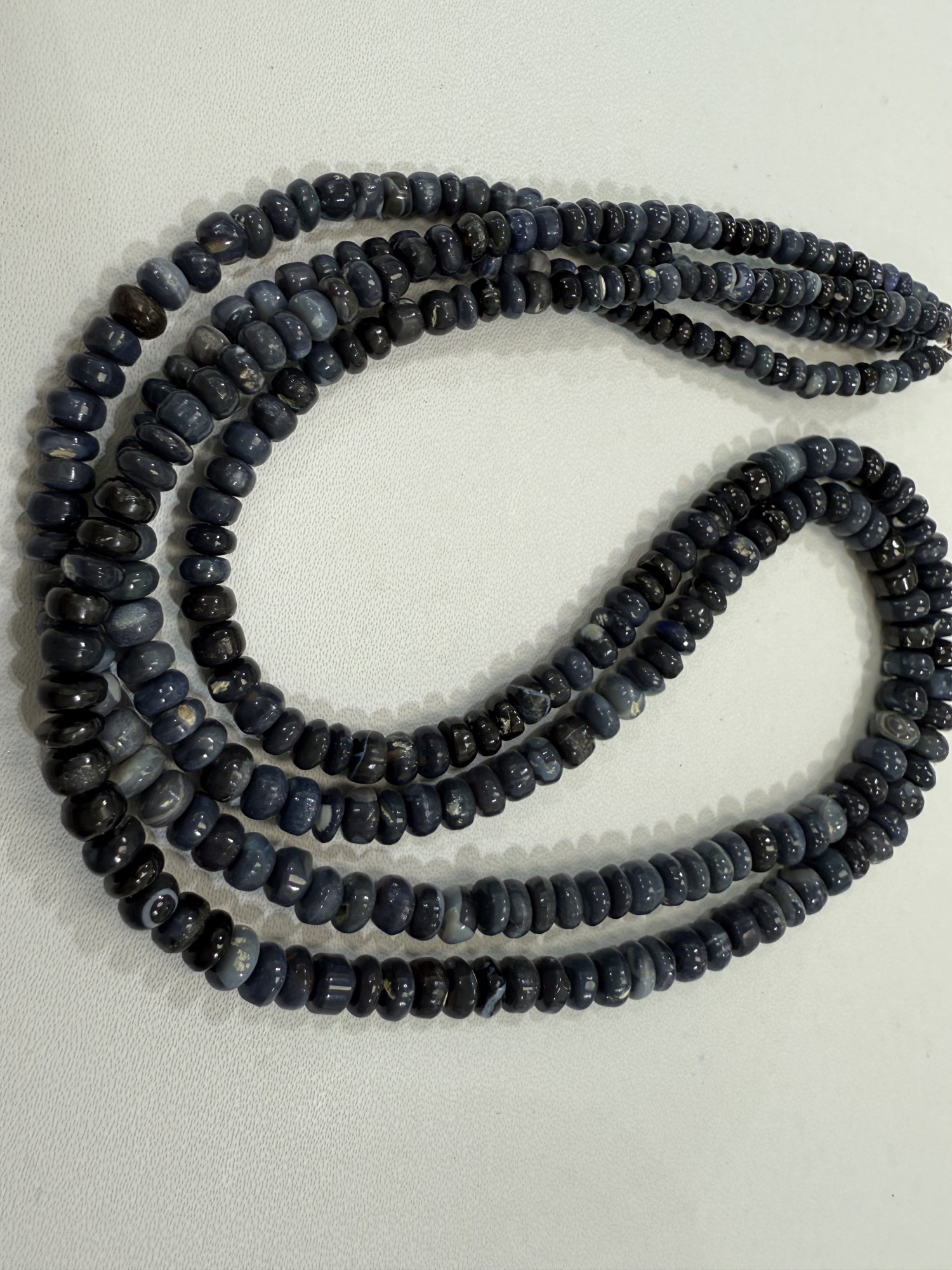 Australian Opal Rondelle Smooth