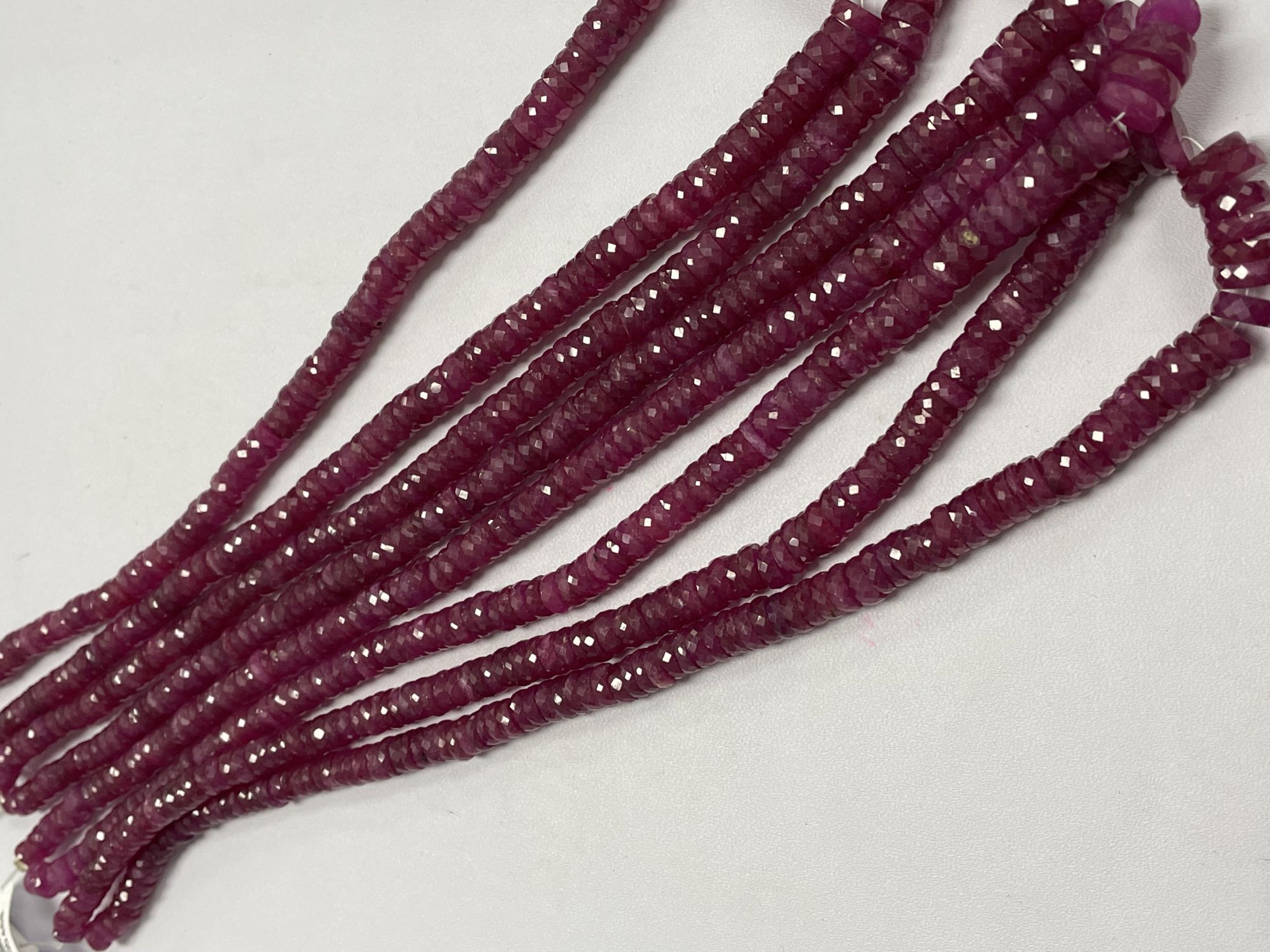 Pink Sapphire Tire Faceted