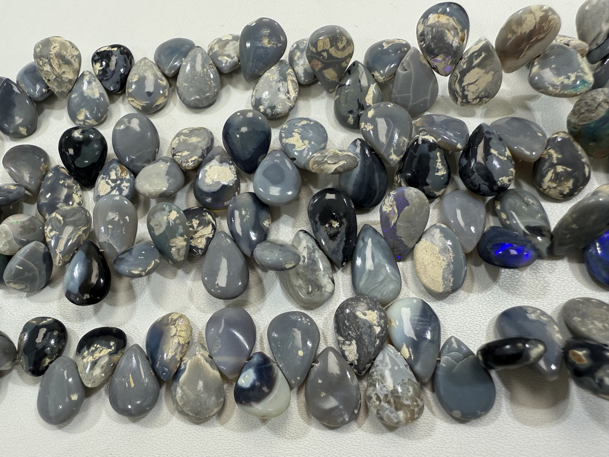 Australian Opal Pears Faceted