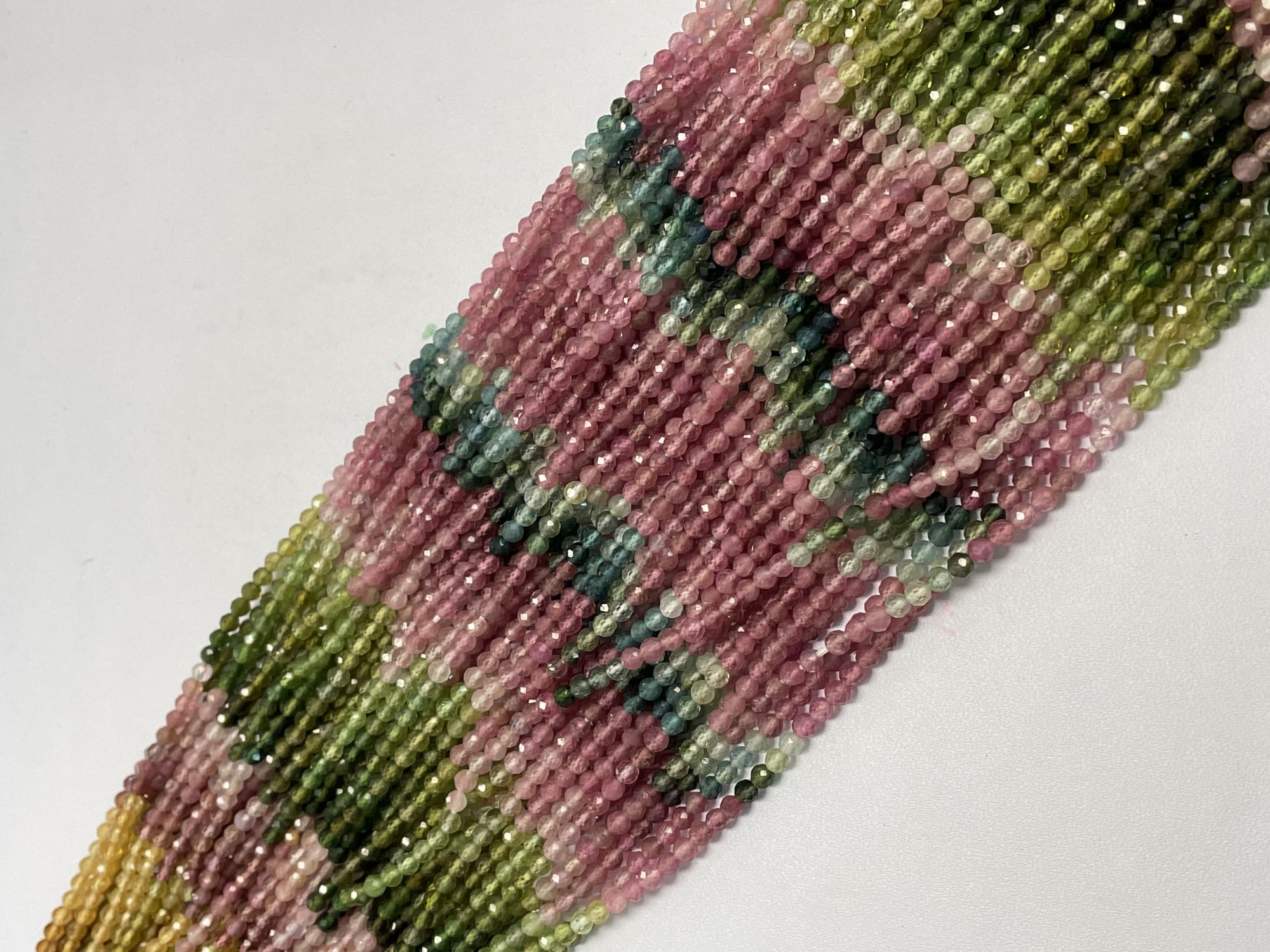 Multi Tourmaline Round Faceted