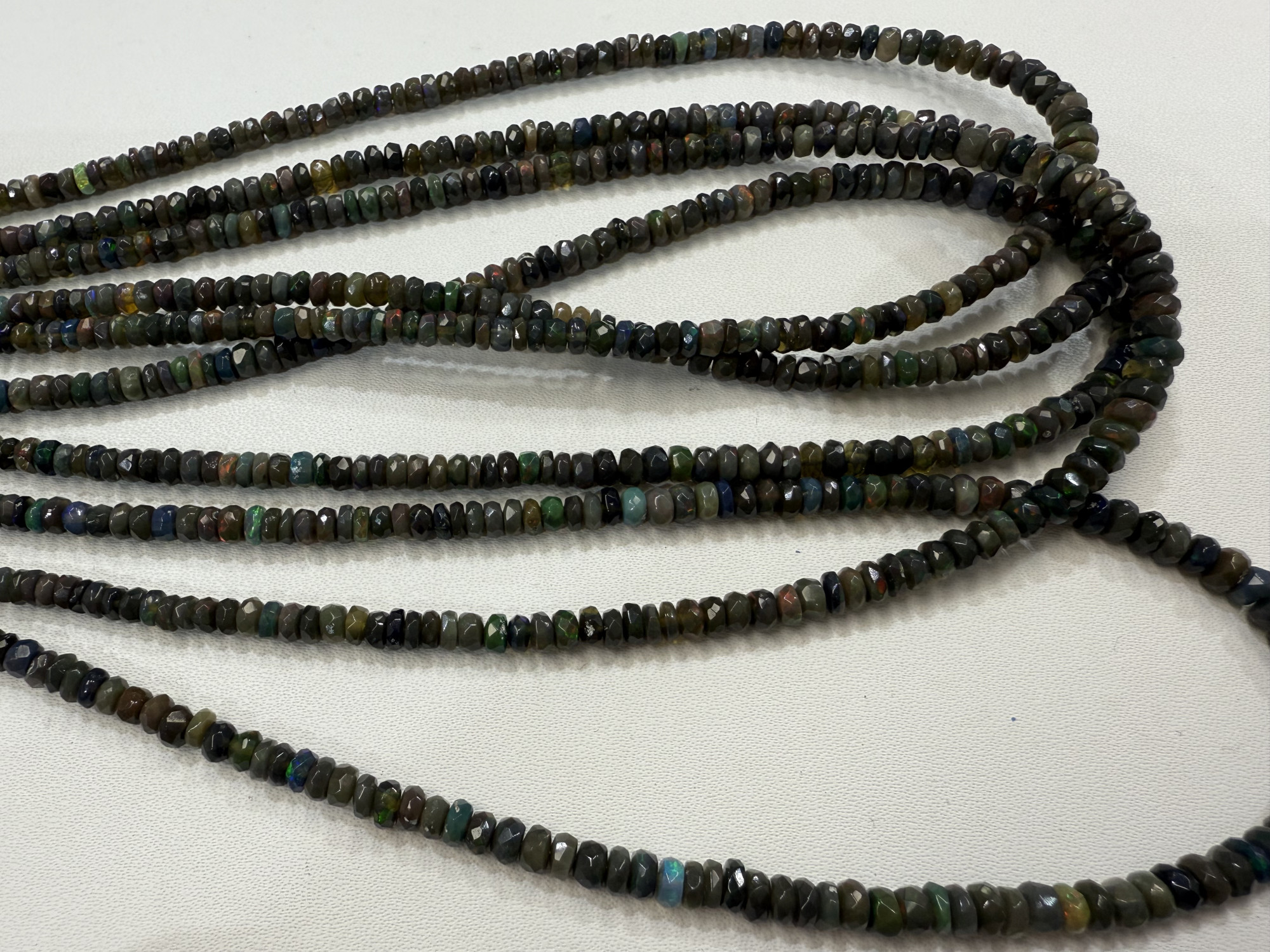 Ethiopian Opal Rondelle