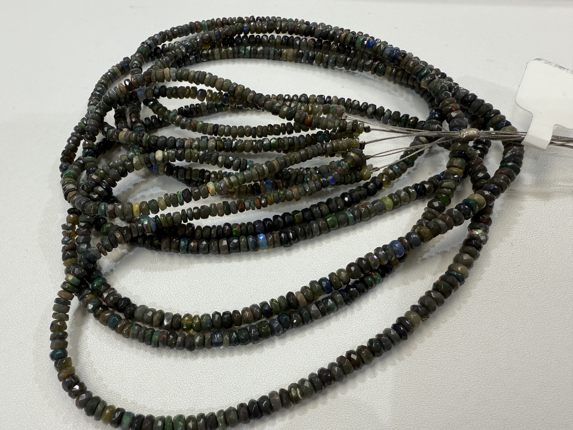 Ethiopian Opal Rondelle