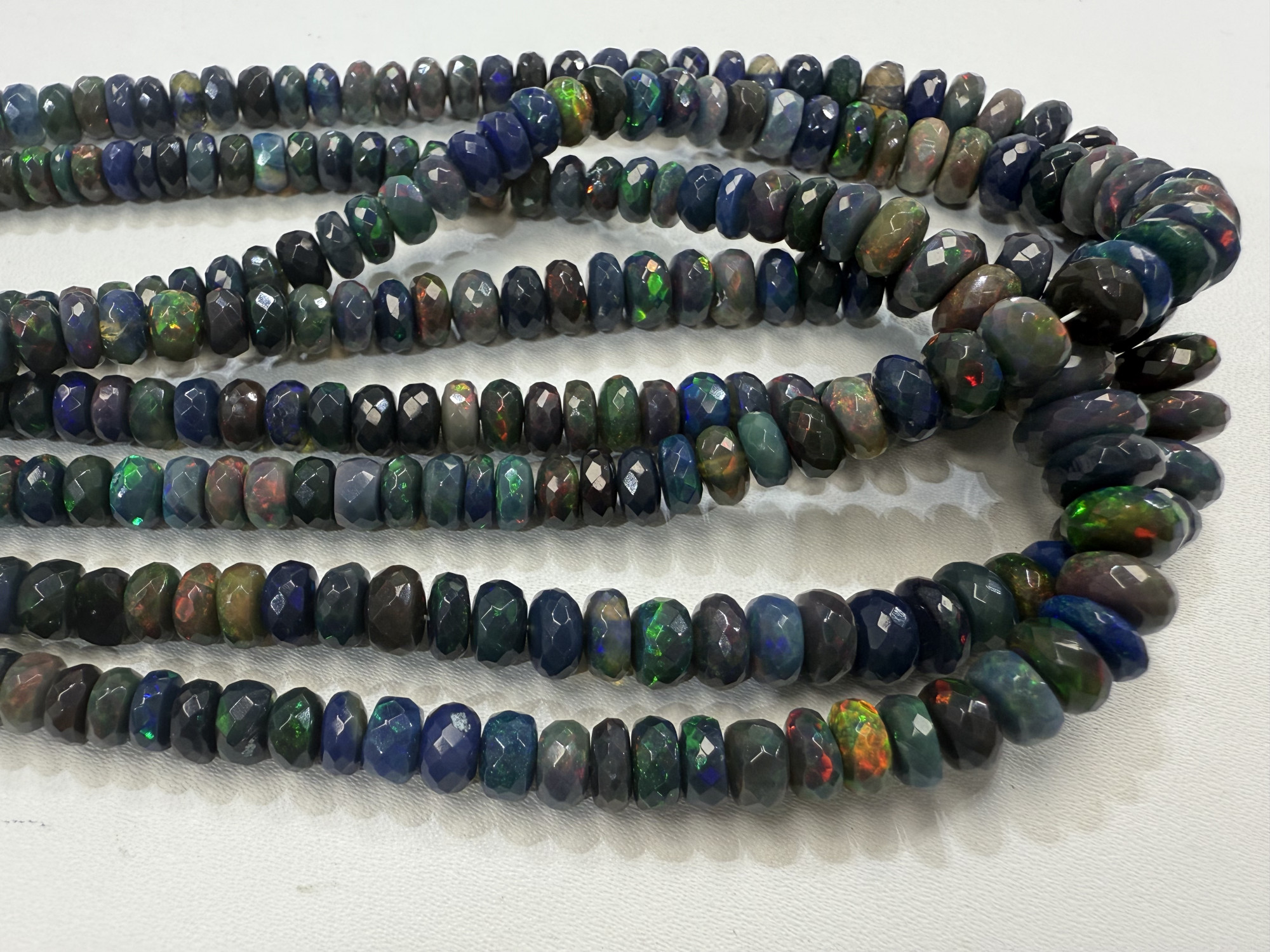 Ethiopian Opal Rondelle