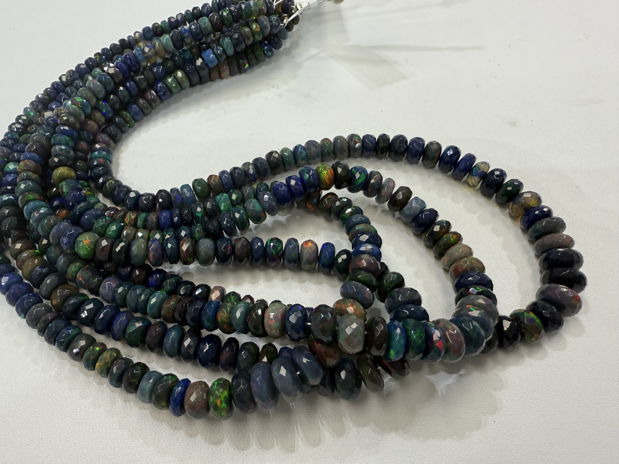 Ethiopian Opal Rondelle