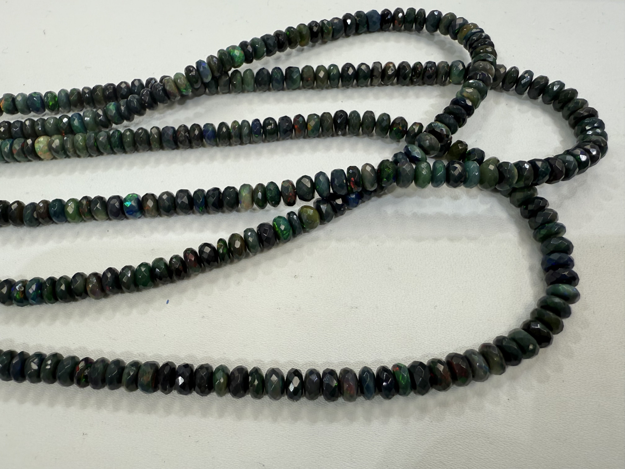 Ethiopian Opal Rondelle