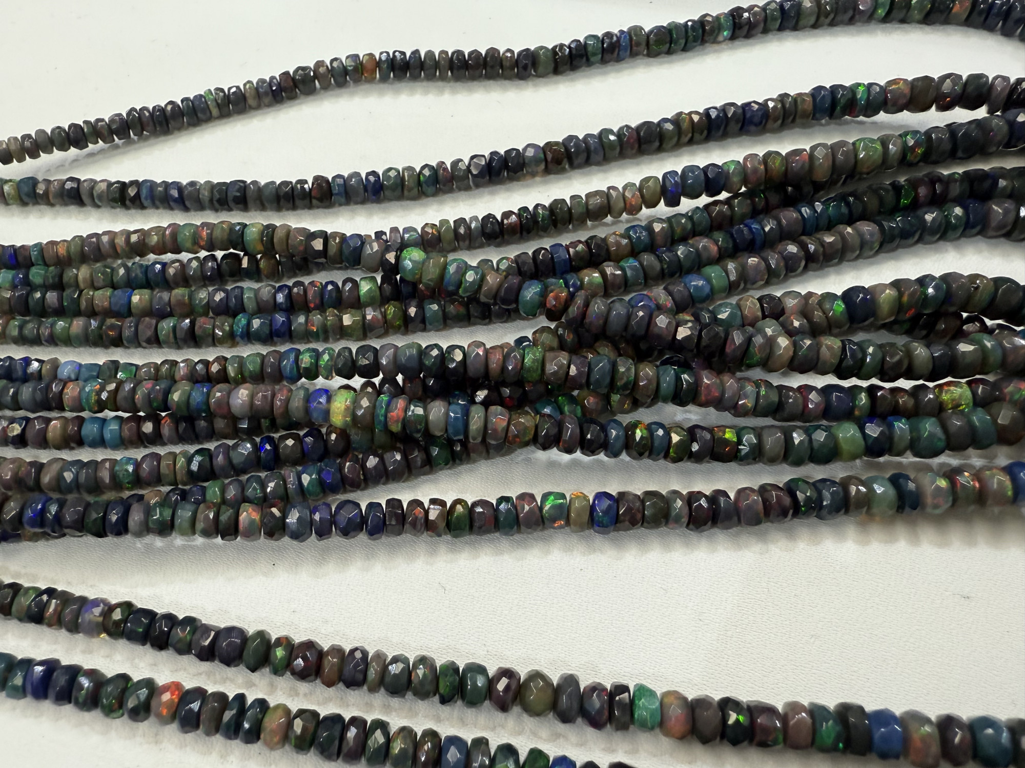 Ethiopian Opal Rondelle