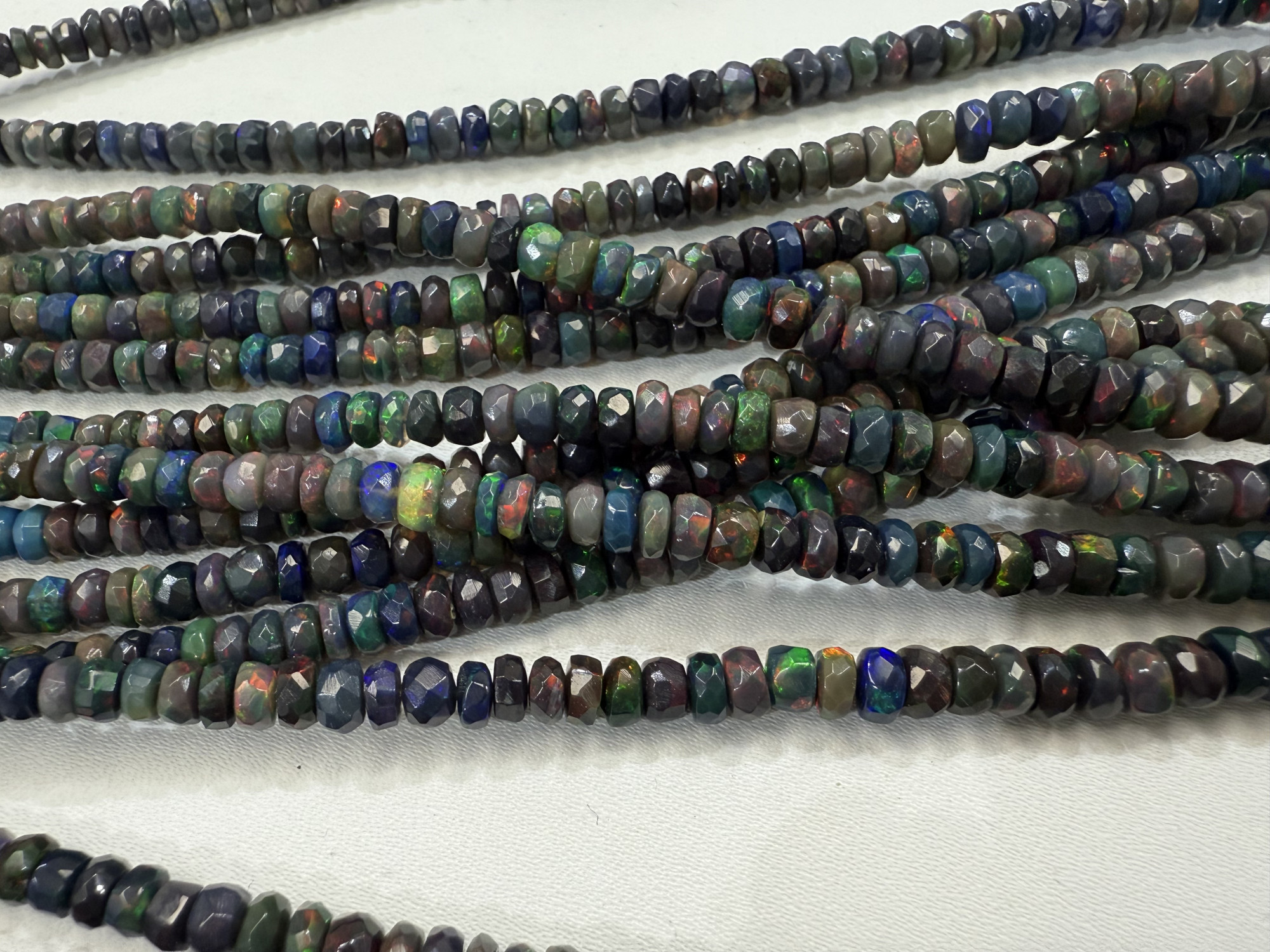 Ethiopian Opal Rondelle