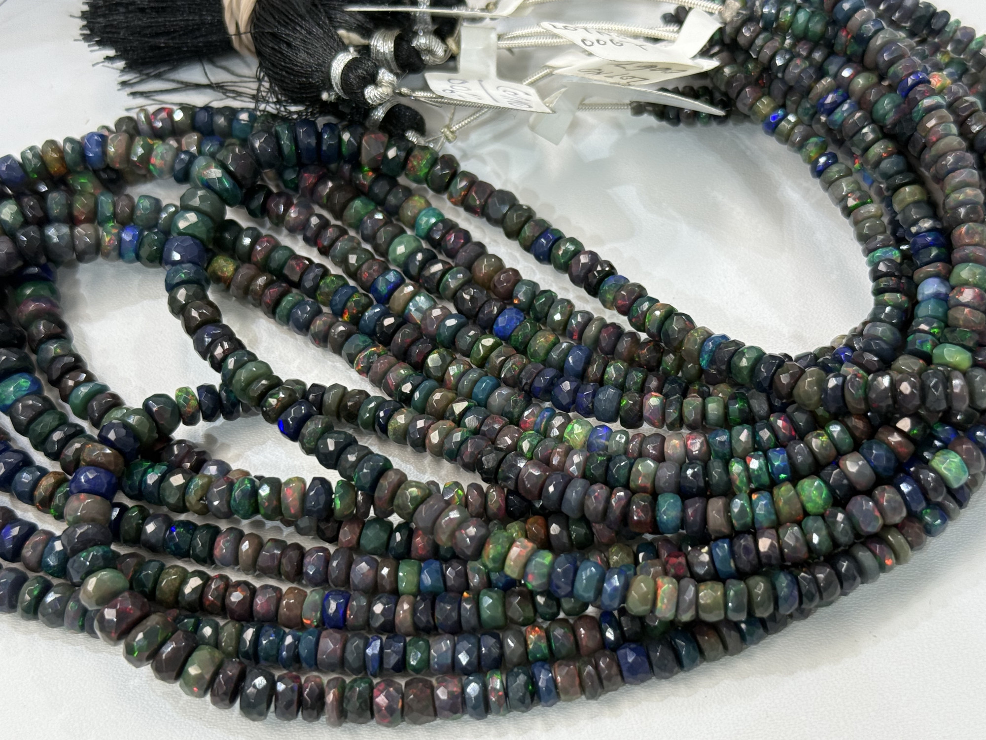 Ethiopian Opal Rondelle