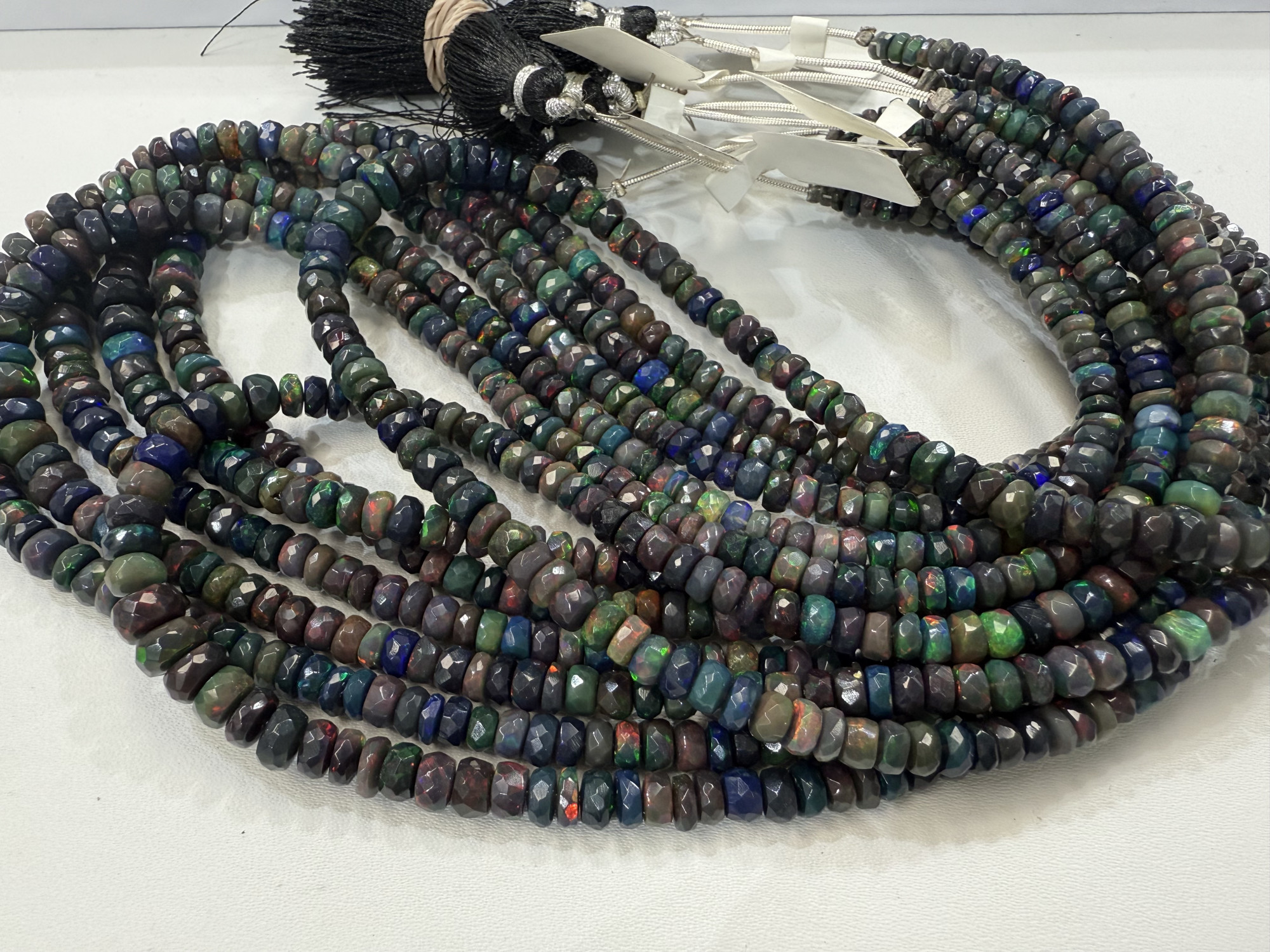 Ethiopian Opal Rondelle