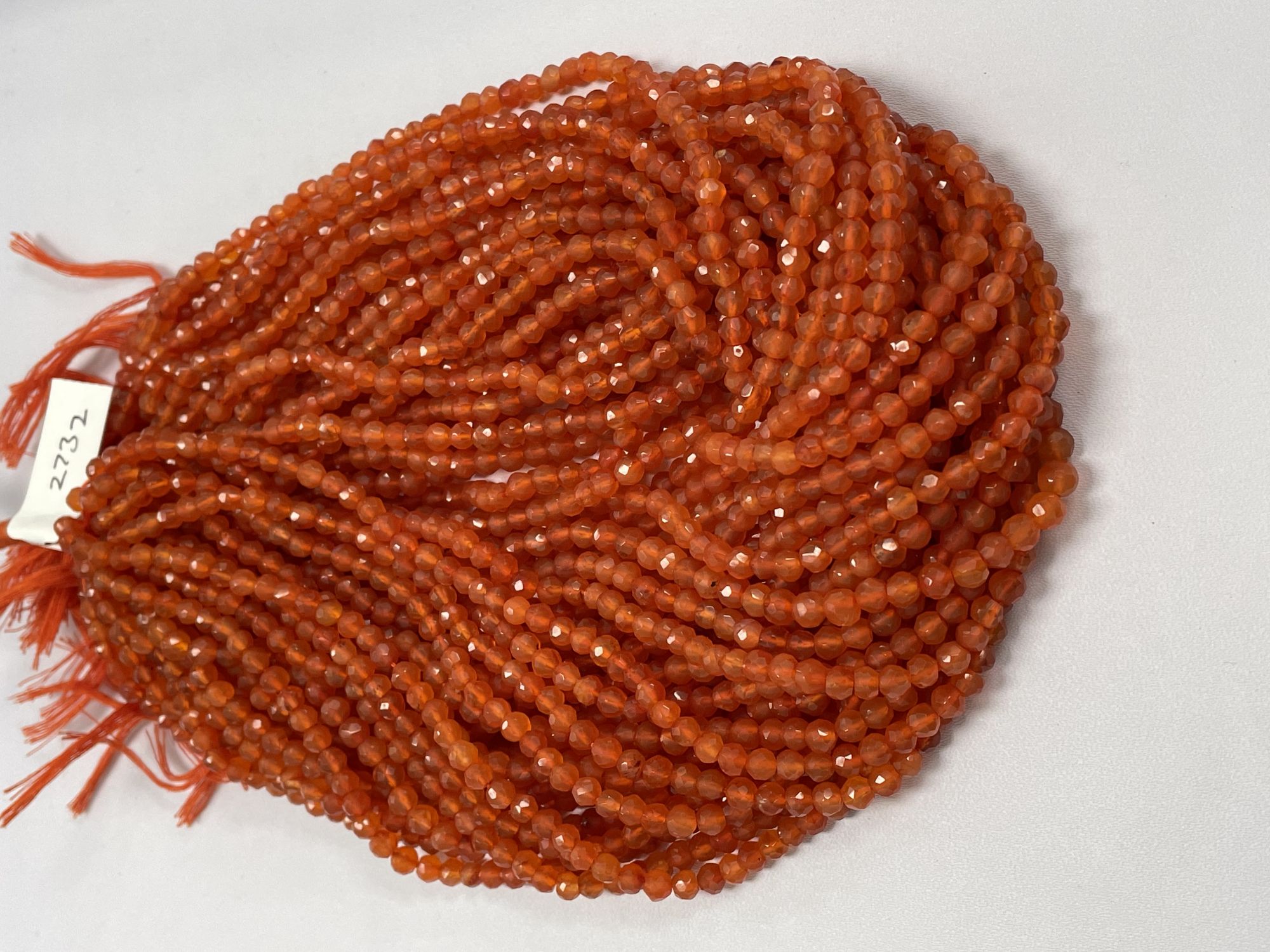 Carnelian Round Faceted