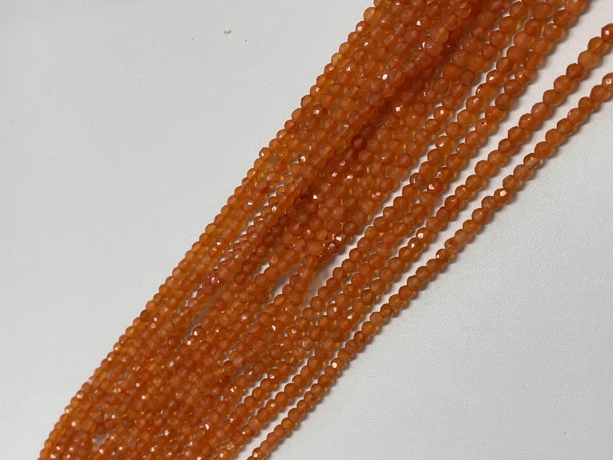 Carnelian Round Faceted