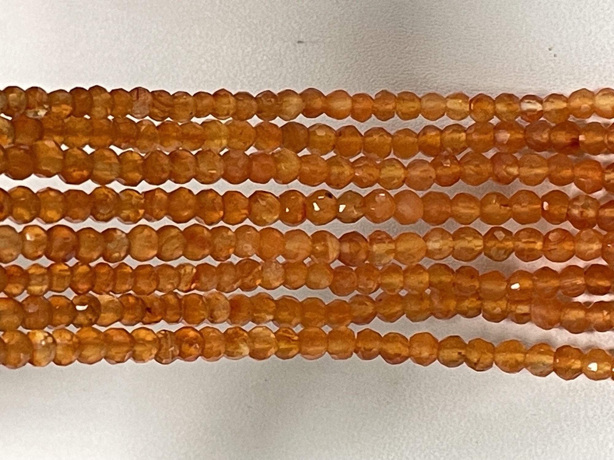 Carnelian Round Facted