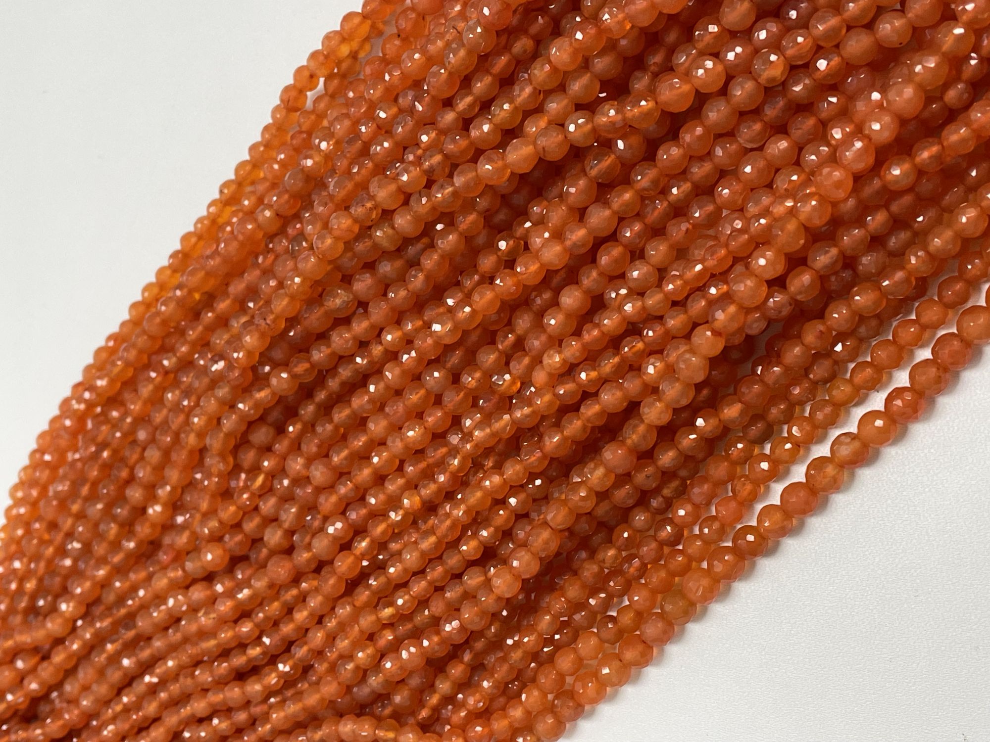 Carnelian Round Faceted