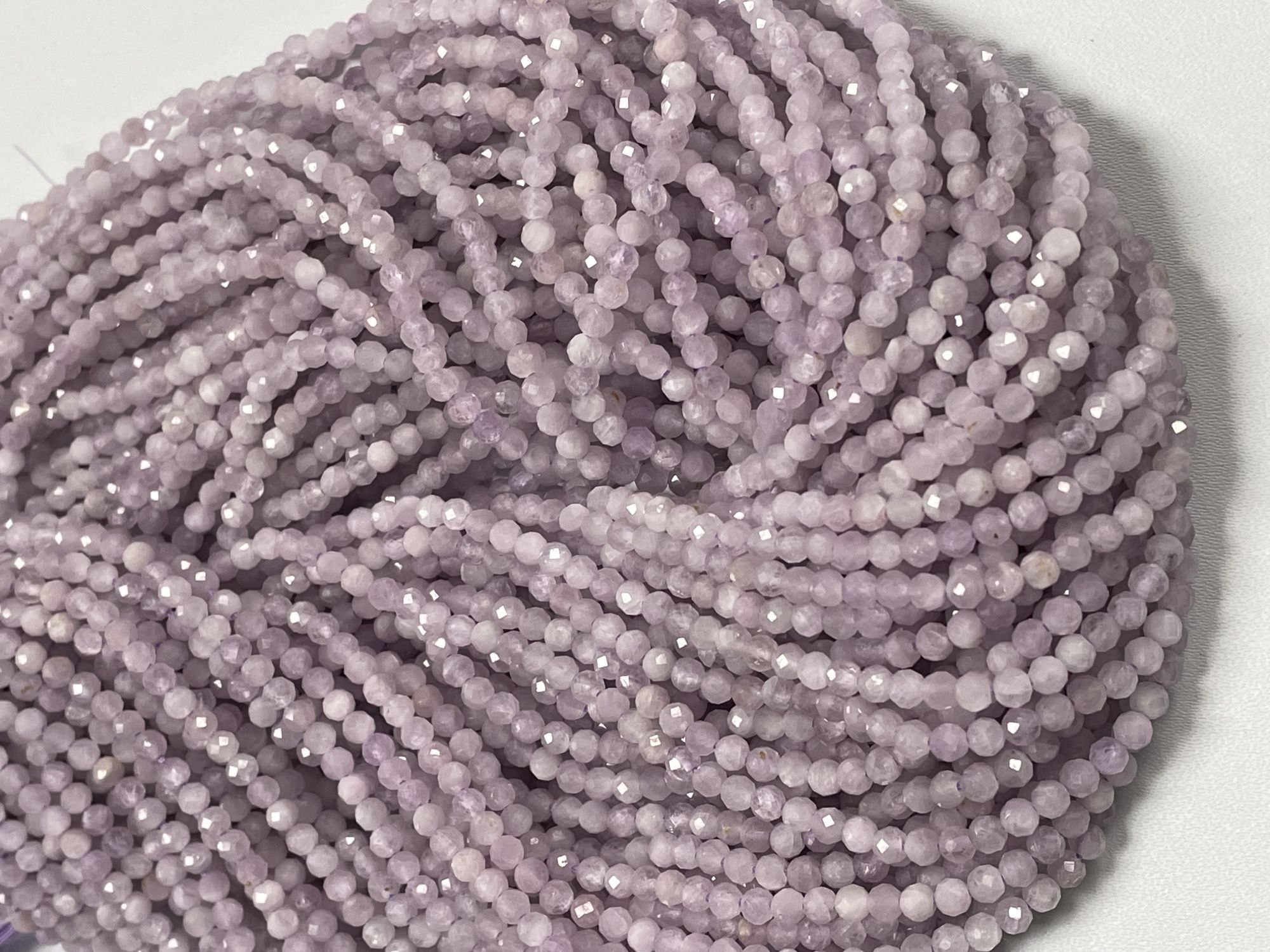 Kunzite Rondelle Faceted