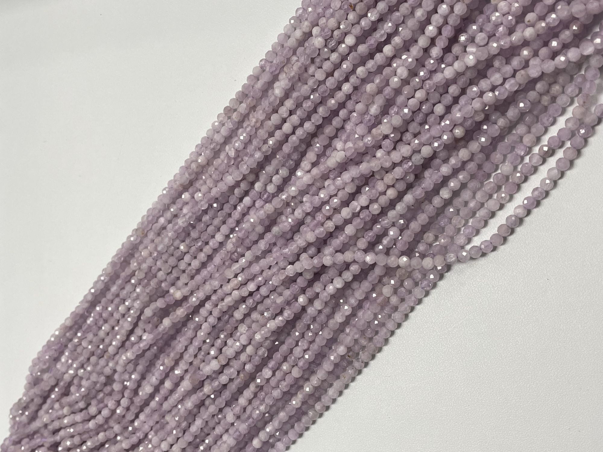 Kunzite Rondelle Faceted