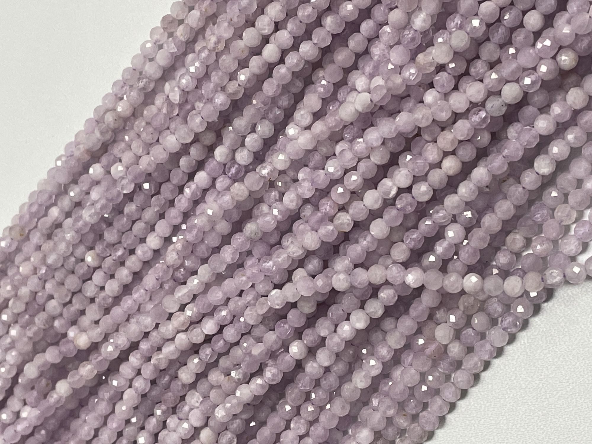 Kunzite Rondelle Faceted