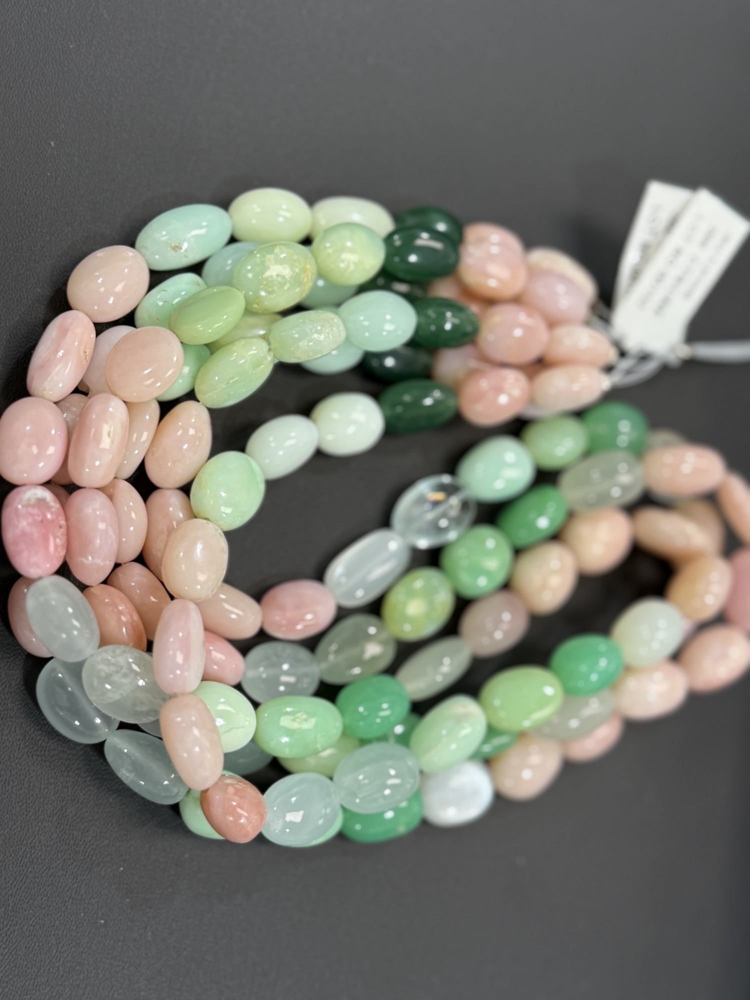 Multi Opal Oval Smooth