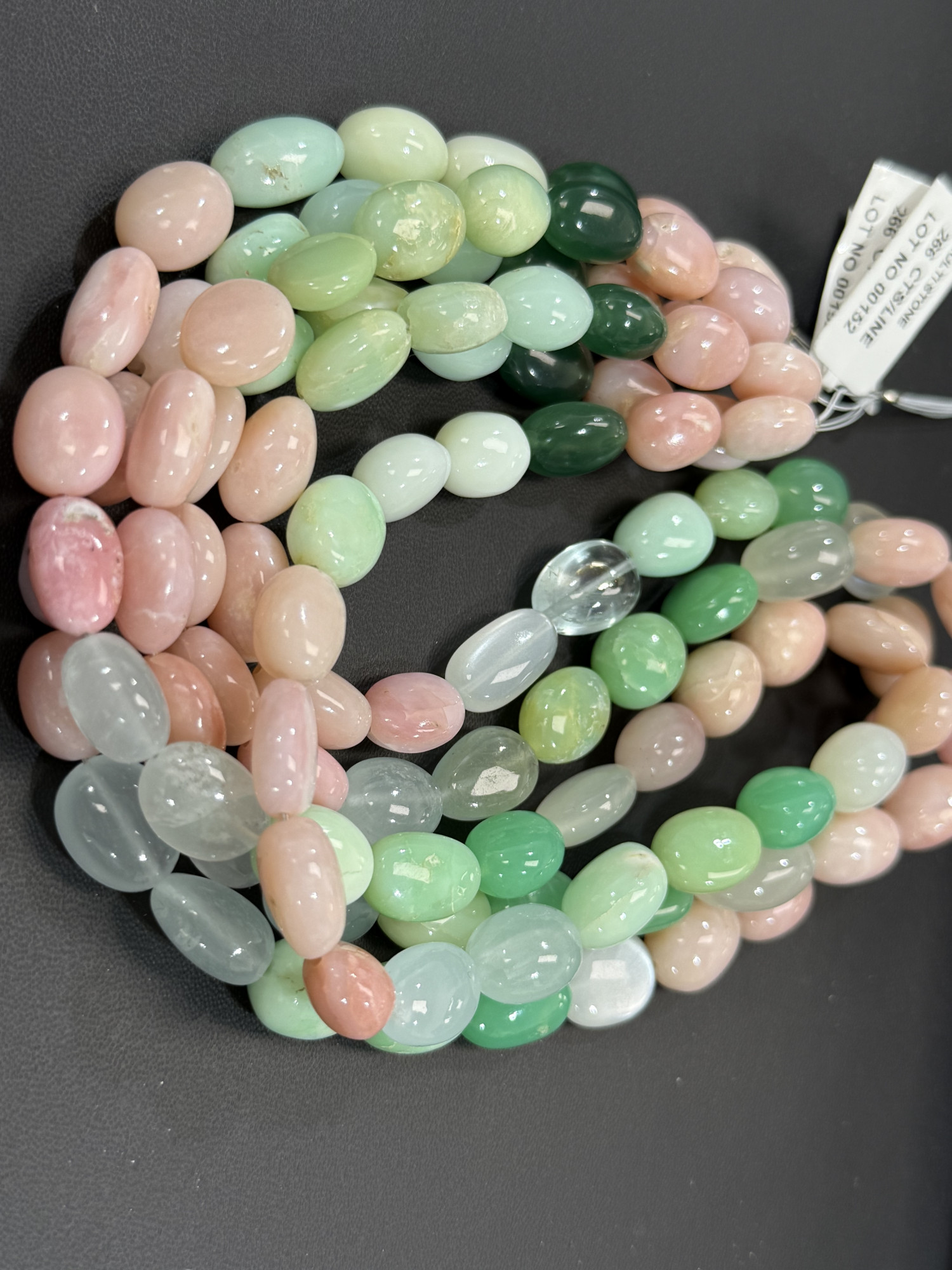 Multi Opal Oval Smooth