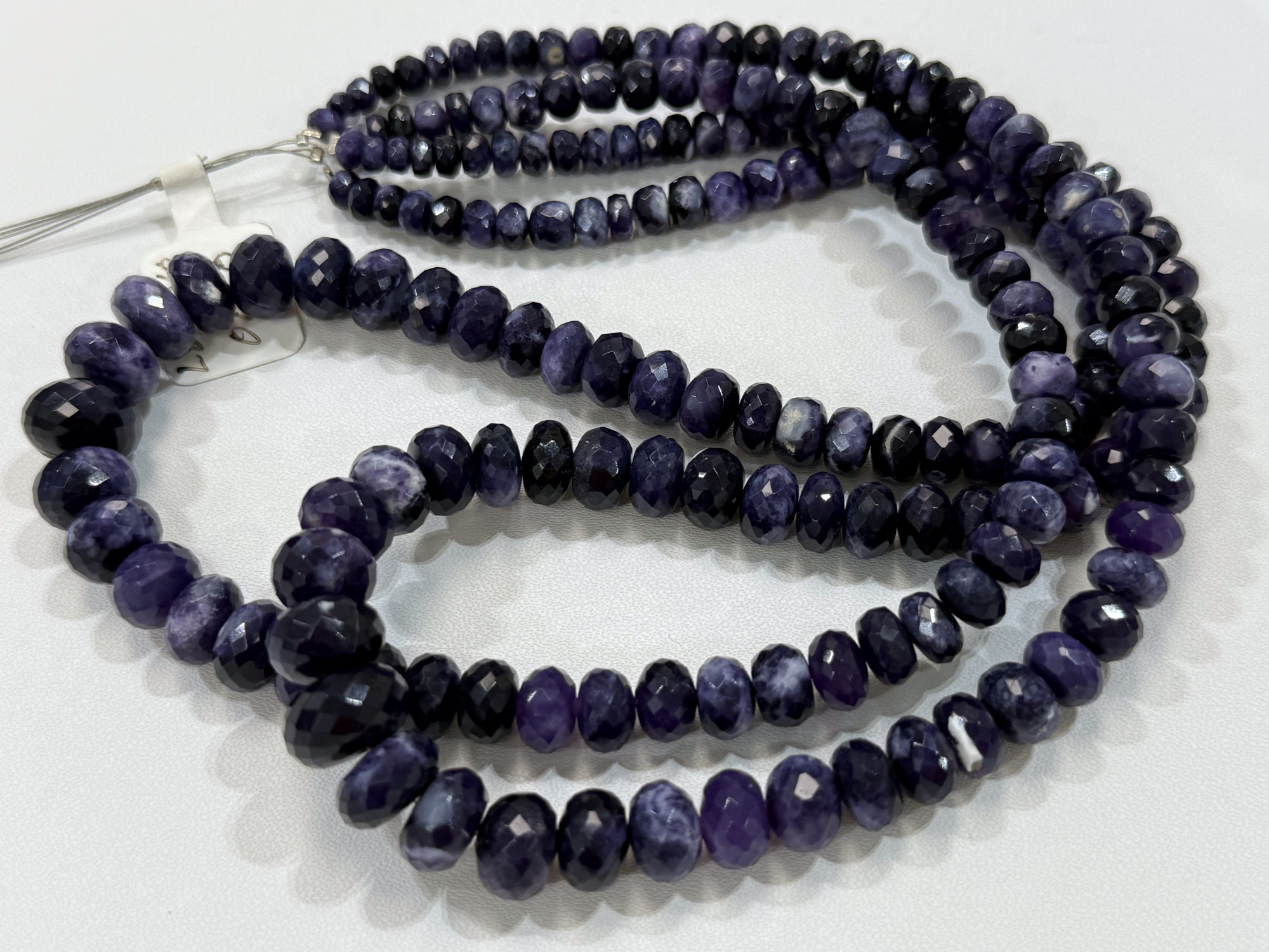 Morado Opal Rondelle