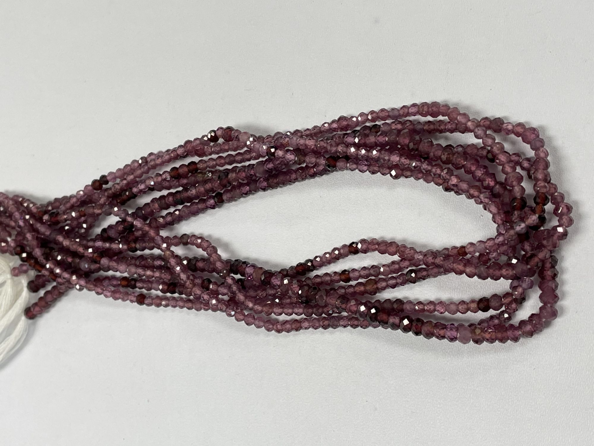 Pink Tourmaline Rondelle Faceted