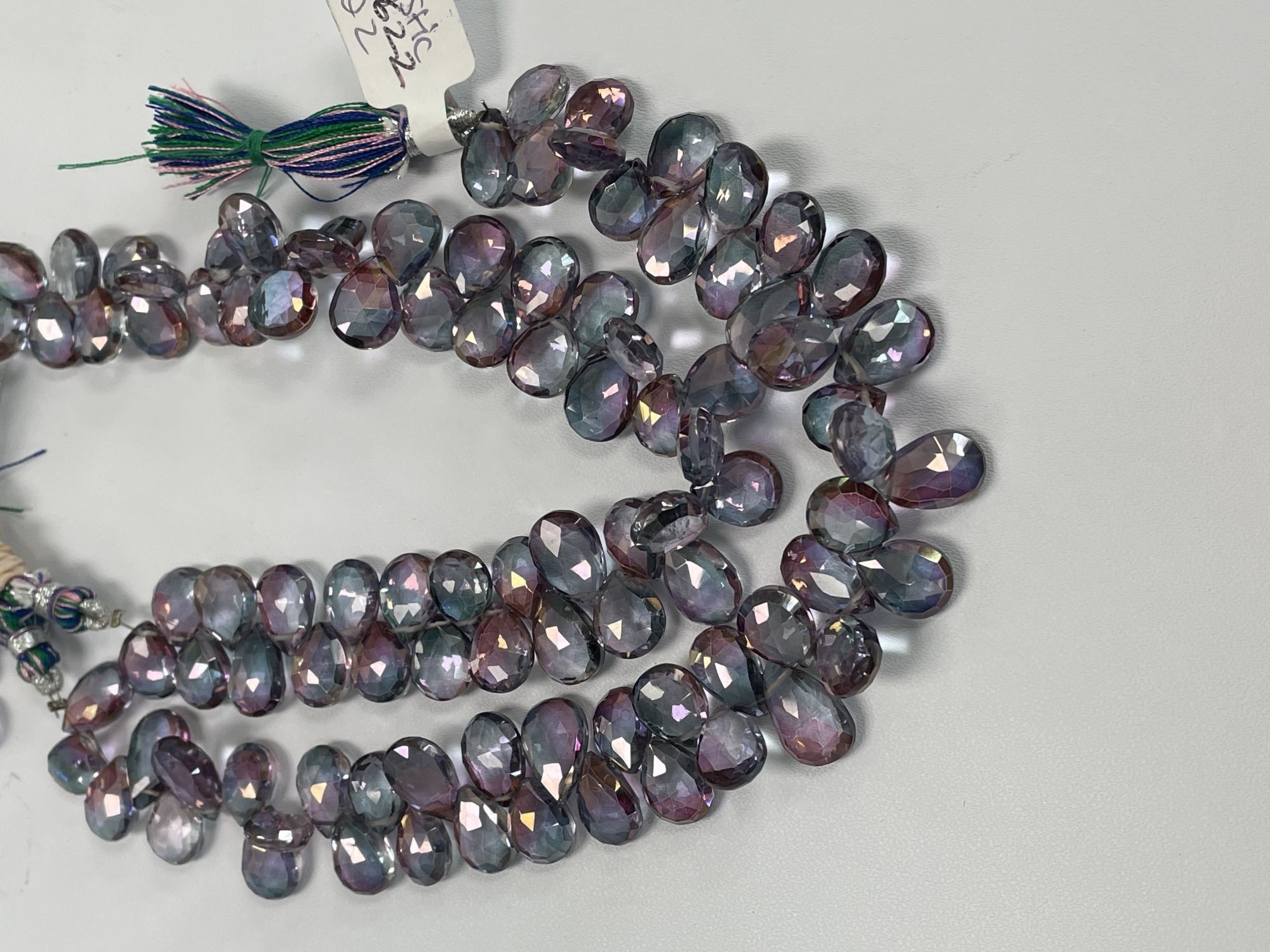 Bio Mystic Quartz Pear Faceted