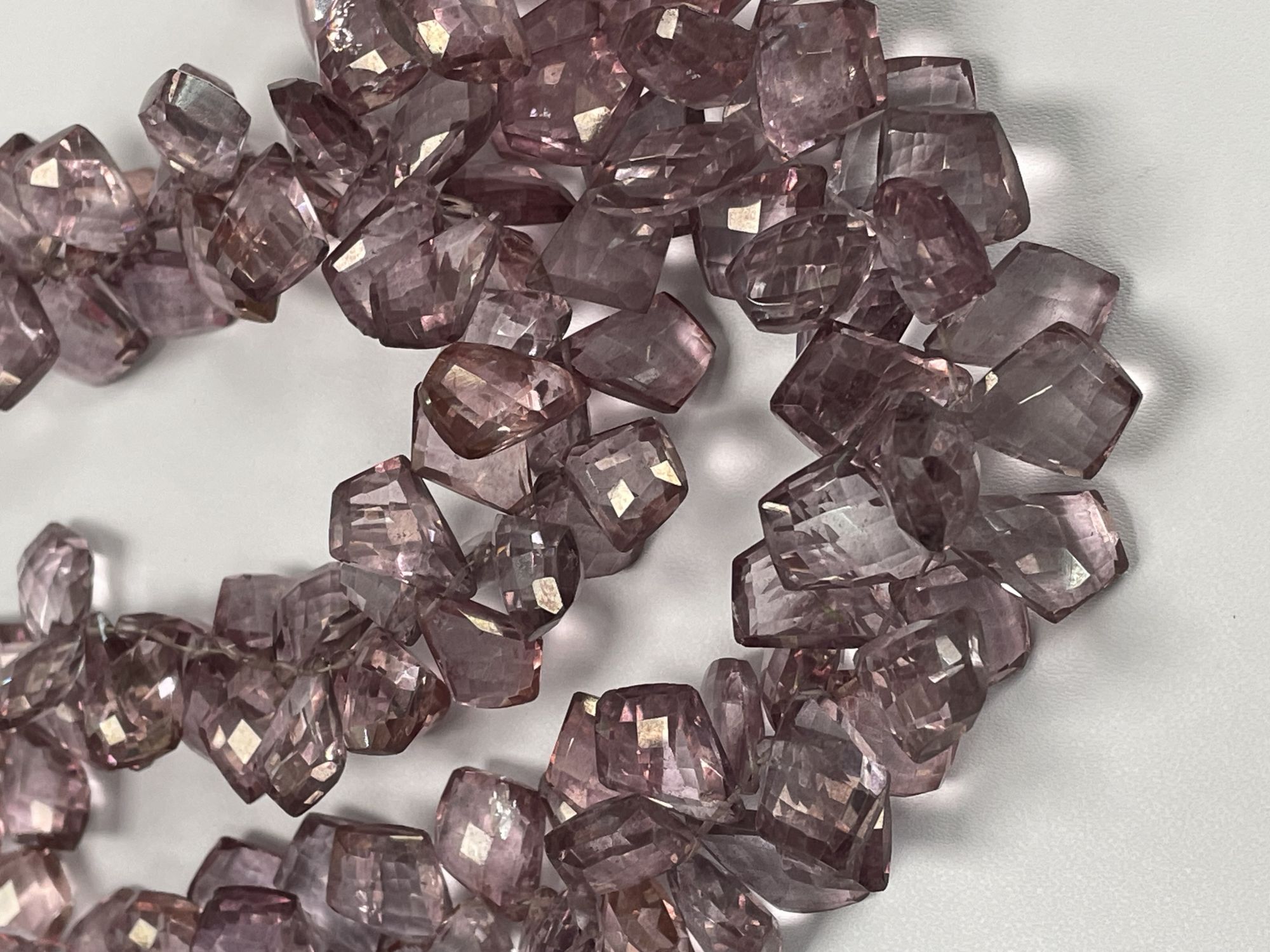 Pink Mystic Quartz Kite Faceted