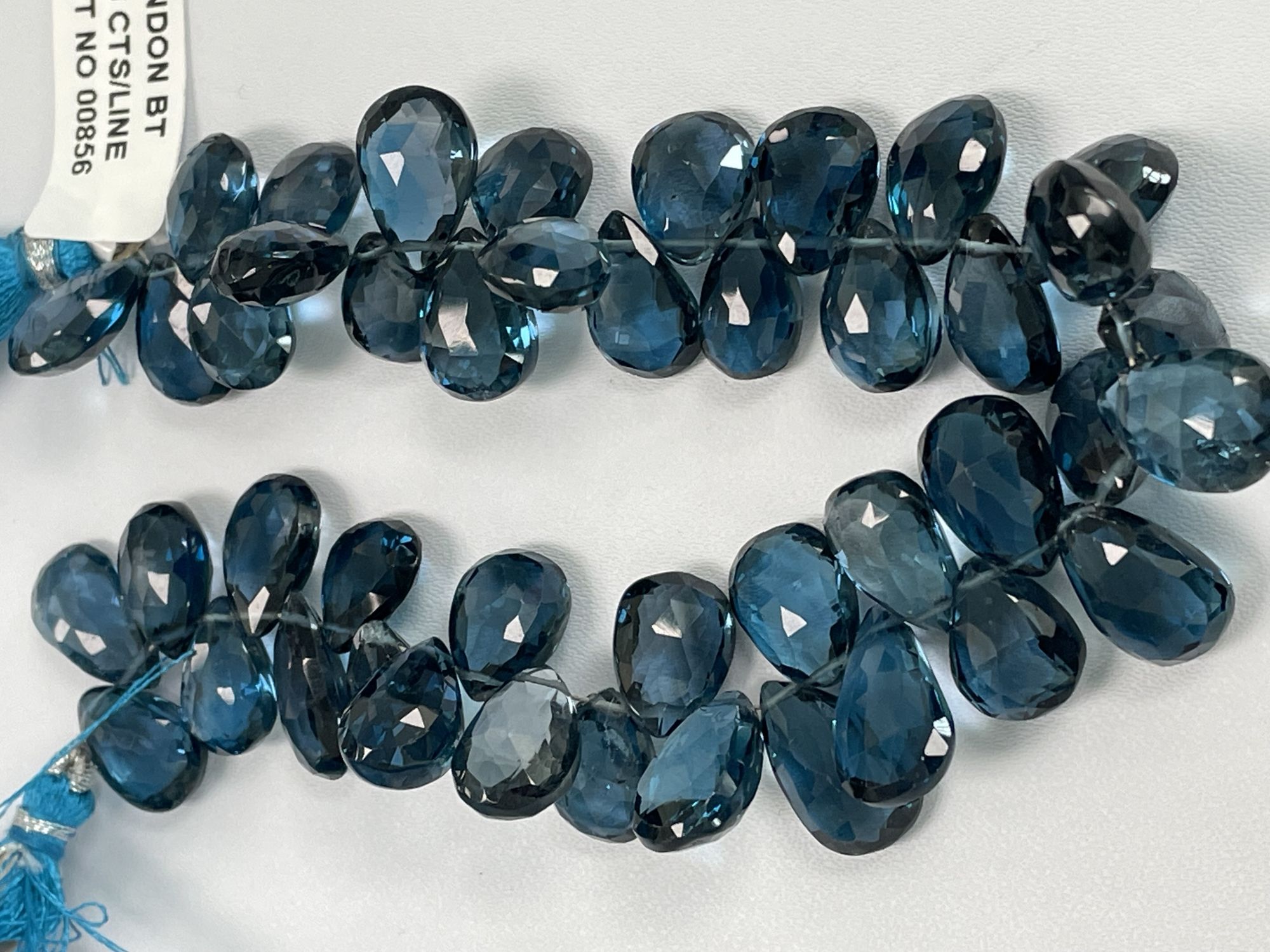 London Blue Topaz Pear Faceted