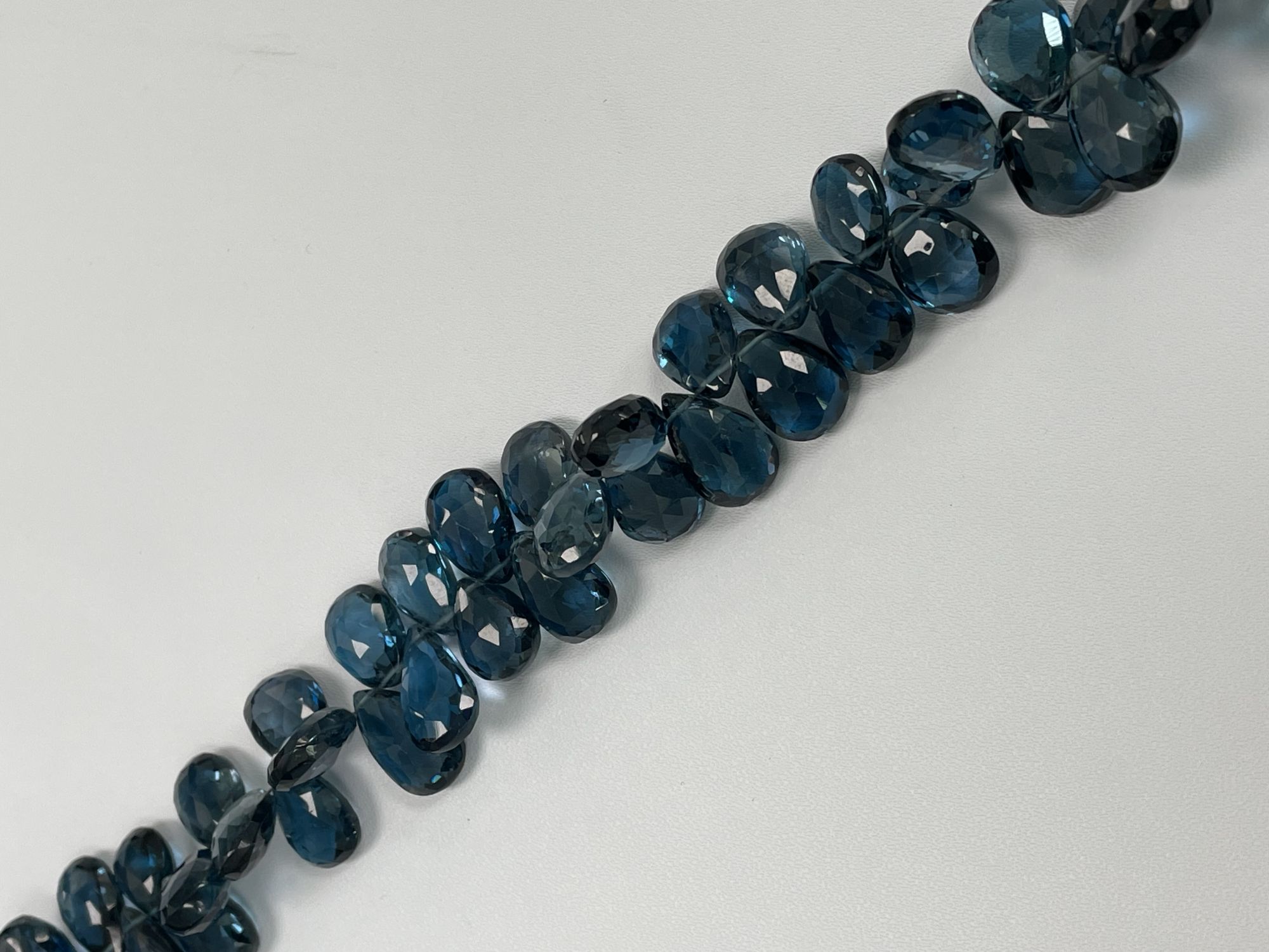 London Blue Topaz Pear Faceted