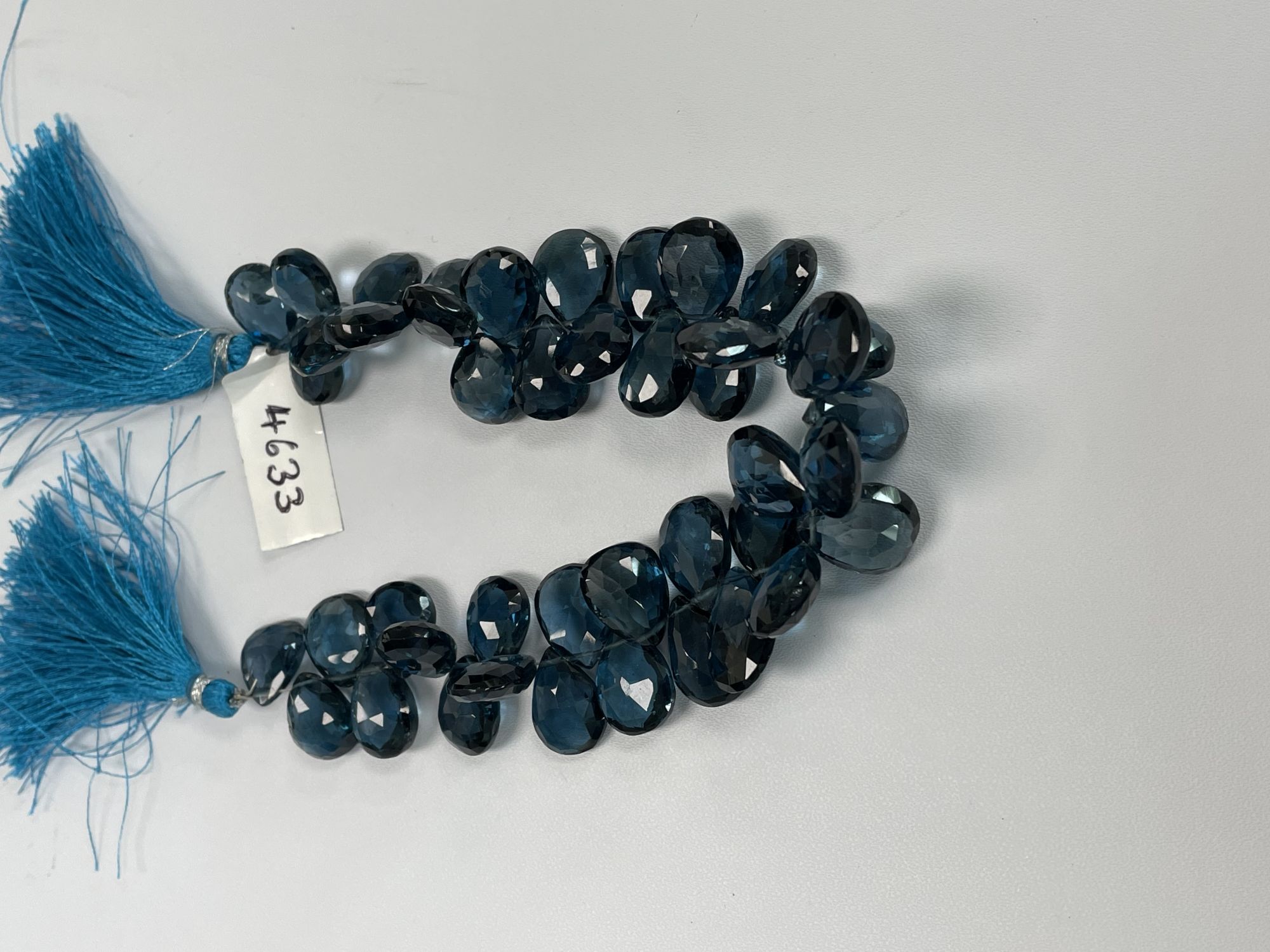 London Blue Topaz Pear Faceted