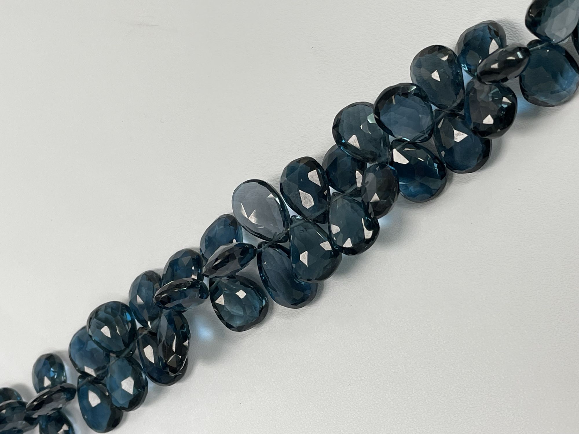 London Blue Topaz Pear Faceted