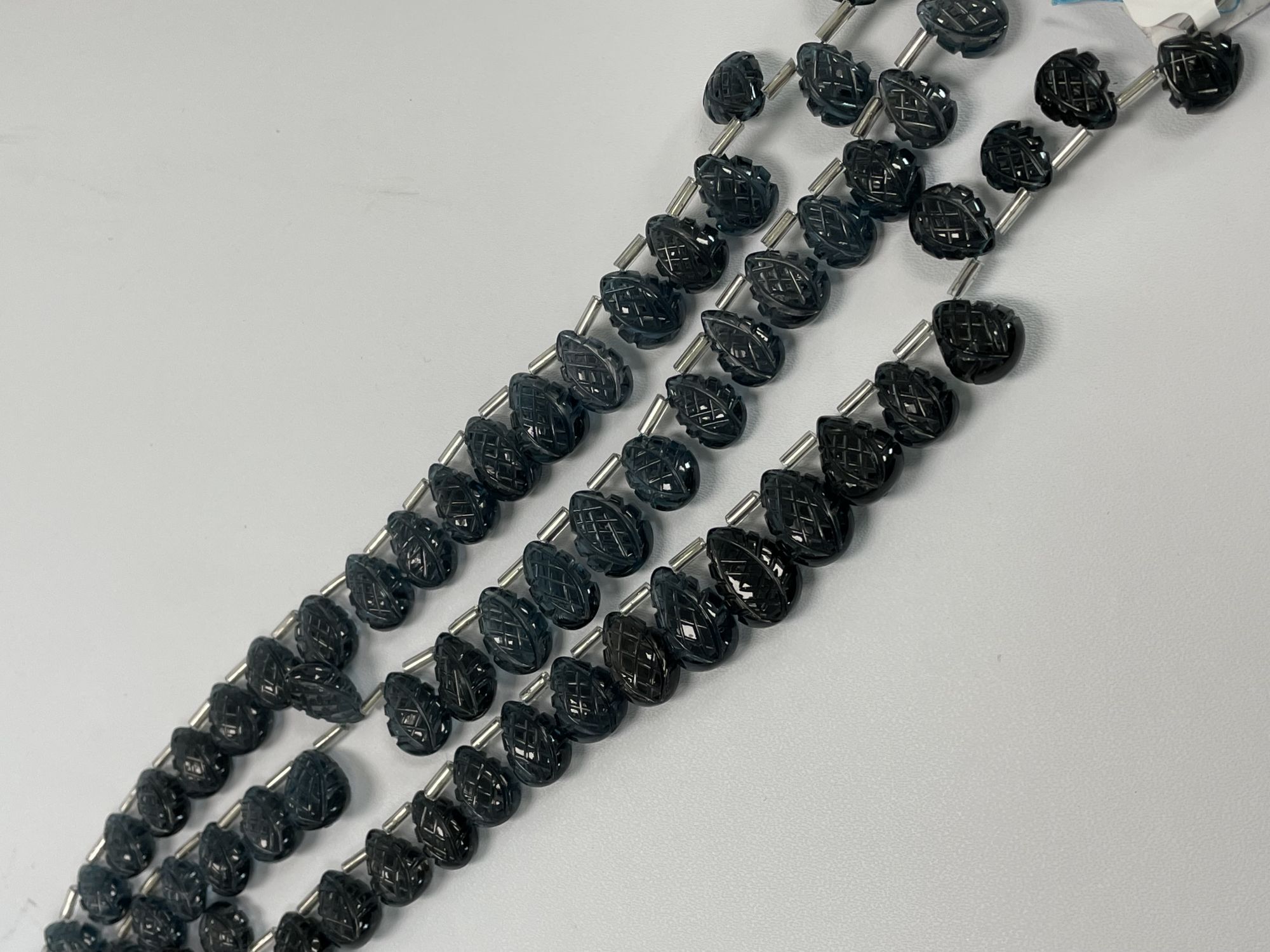 London Blue Topaz Leaf Faceted