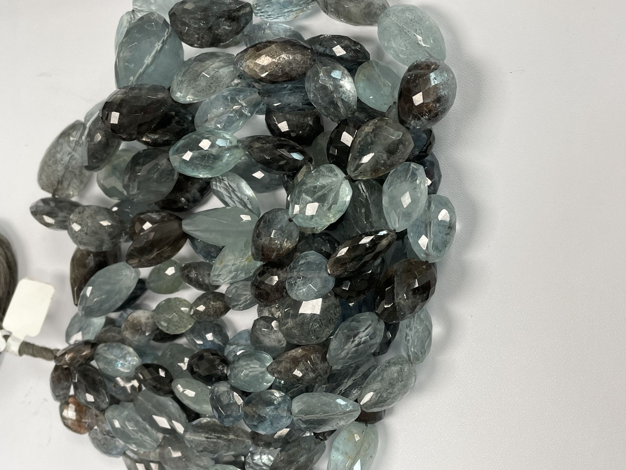 Copper Aquamarine Nugget Faceted