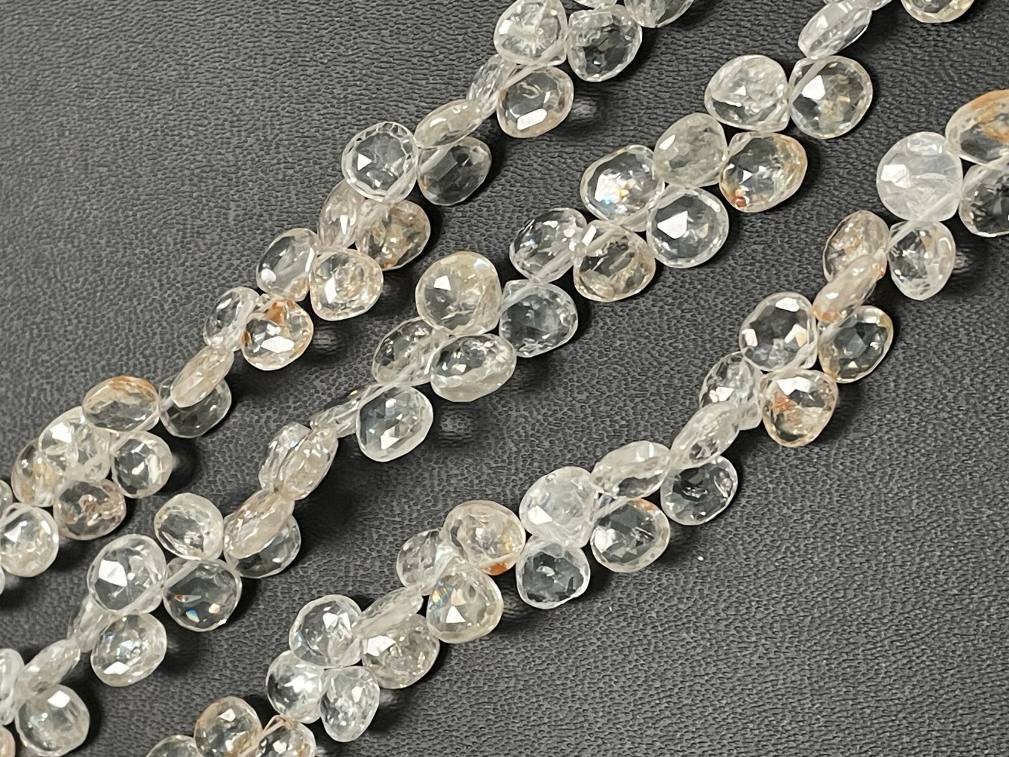 Zircon Heart Faceted