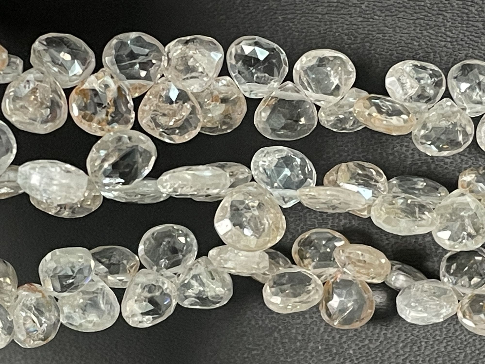 Zircon Heart Faceted