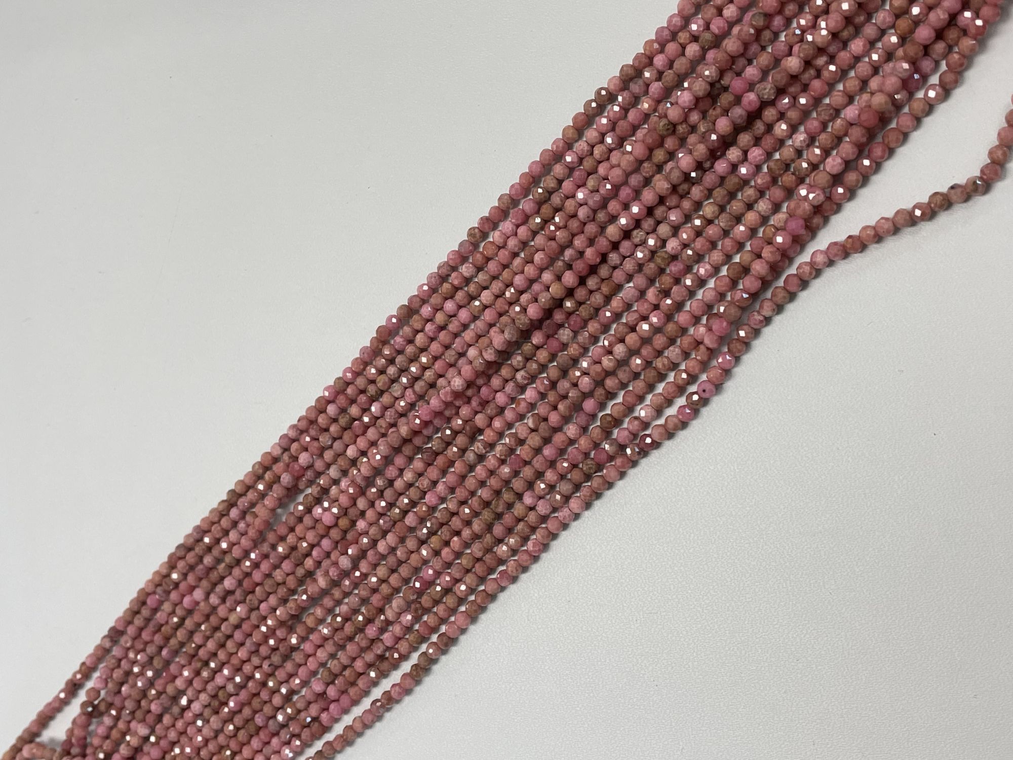 Rhodolite Rondelle Faceted
