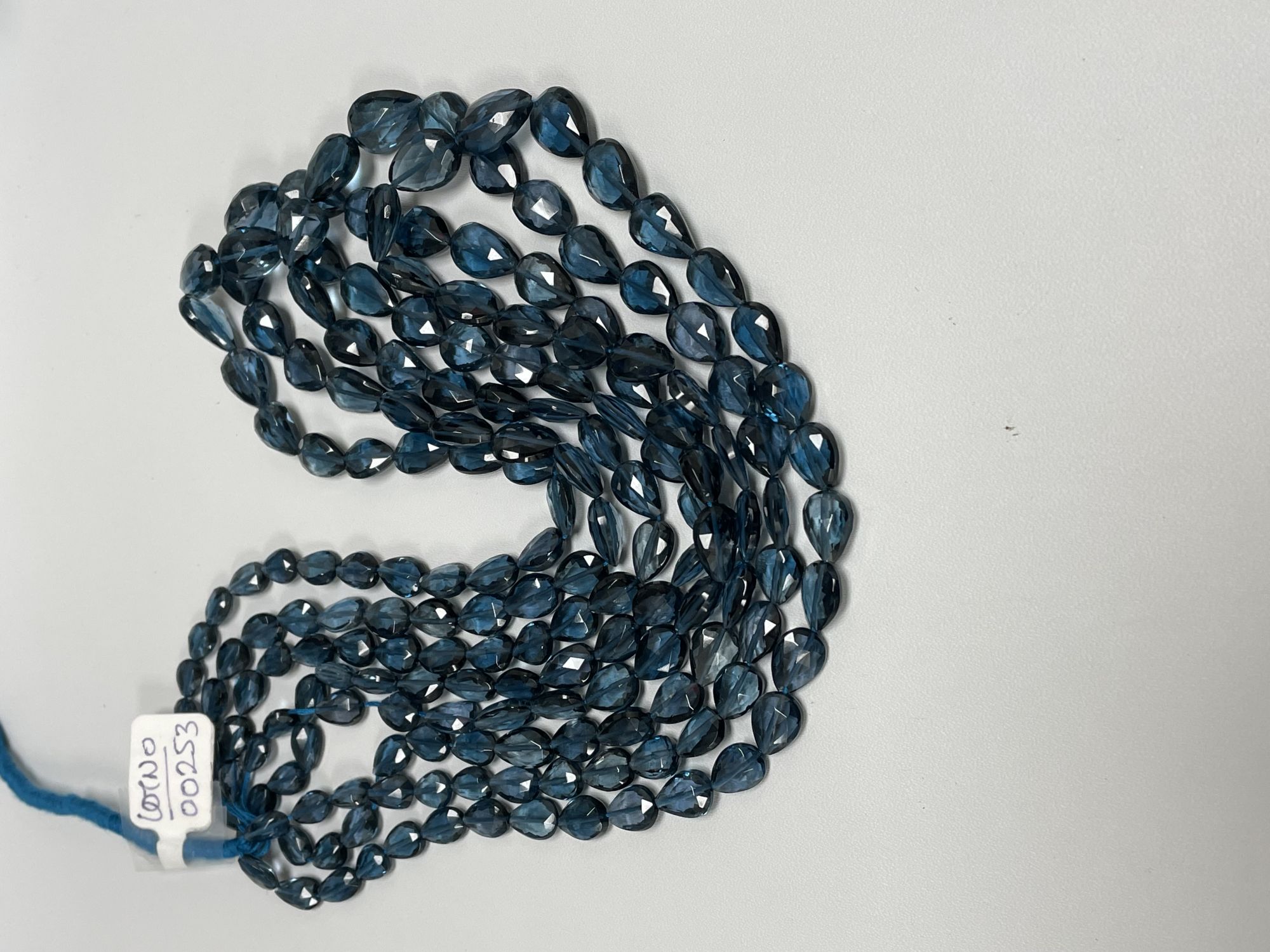 London Blue Topaz Pear Faceted