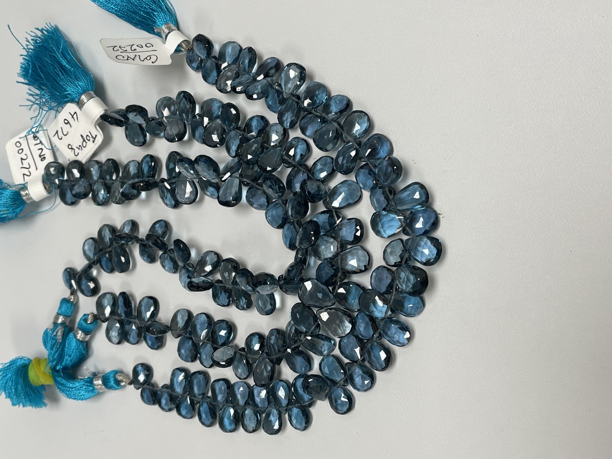 London Blue Topaz Pear Faceted