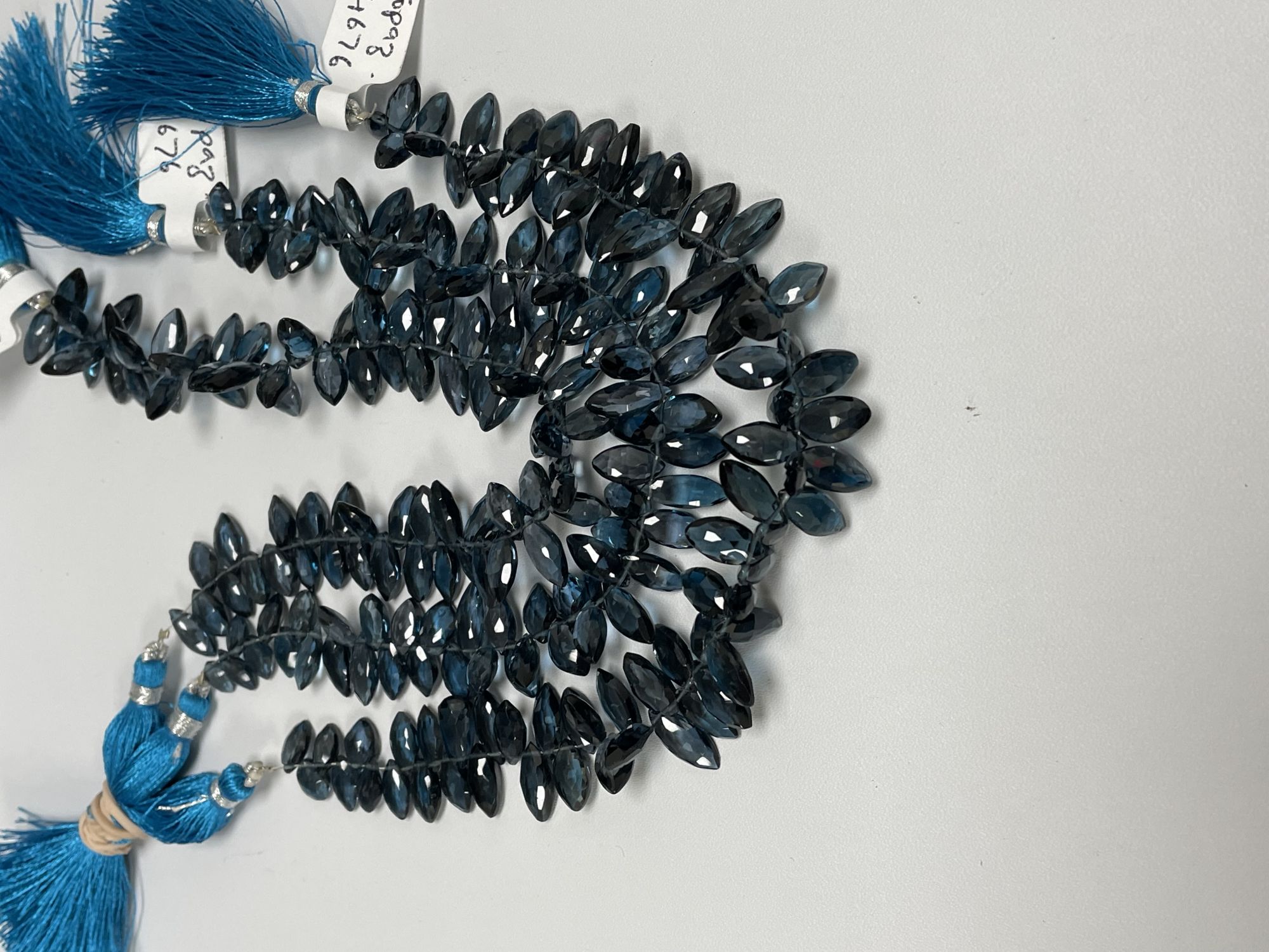 London Blue Topaz Marquise Faceted