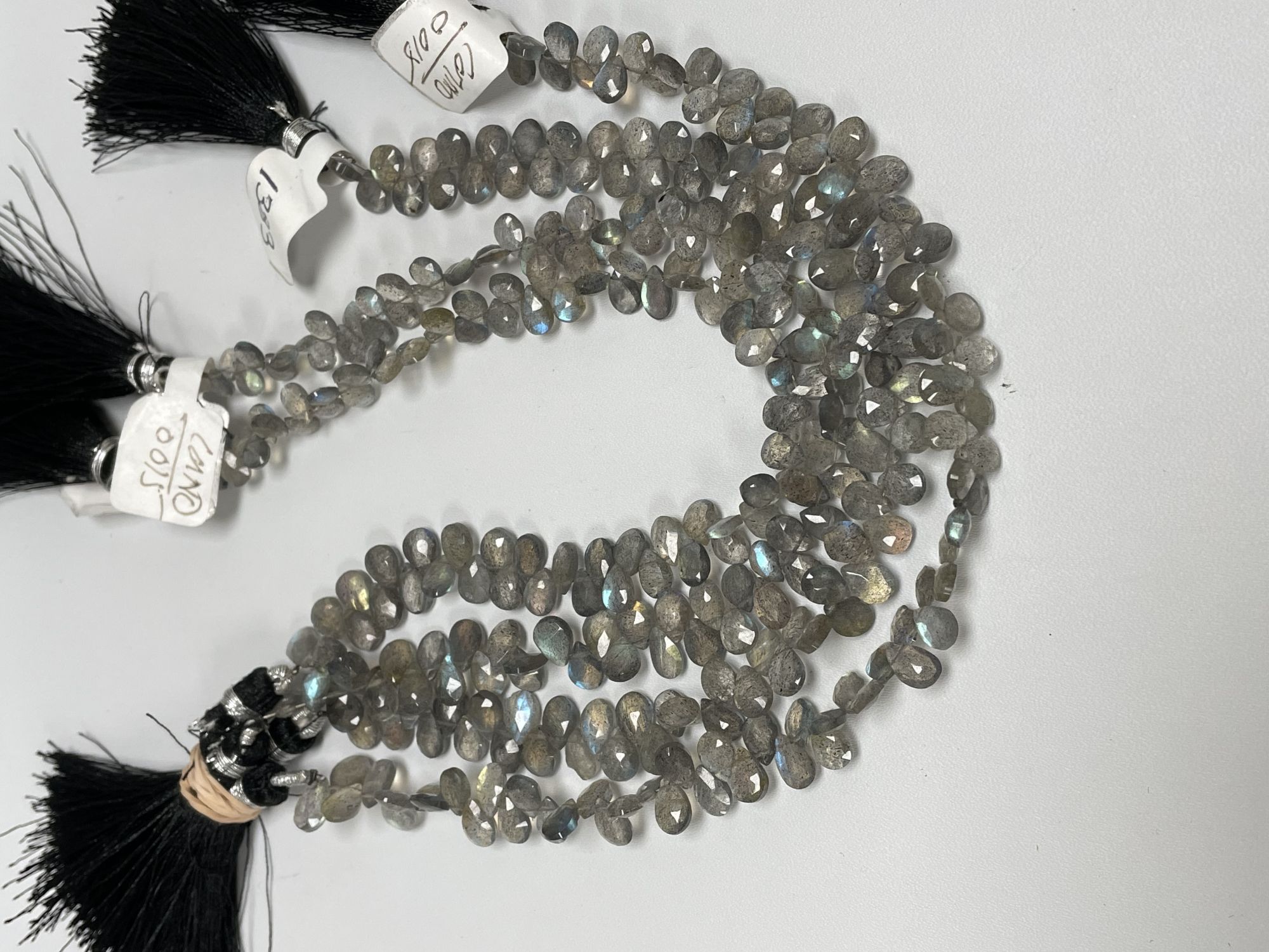 Labradorite Pear Faceted