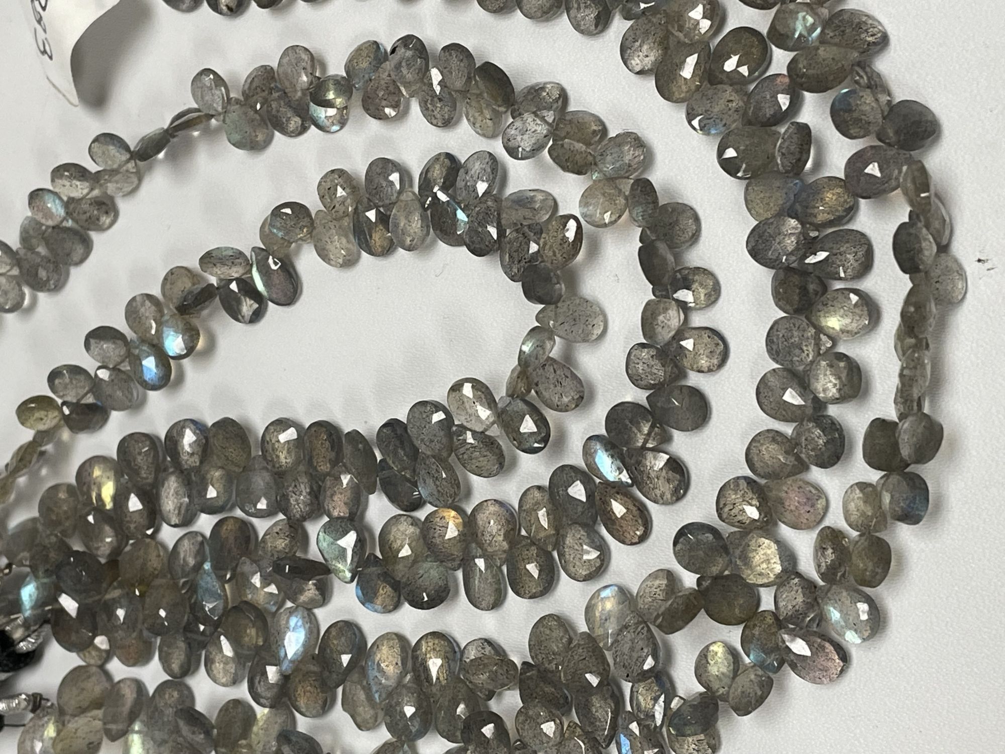 Labradorite Pear Faceted