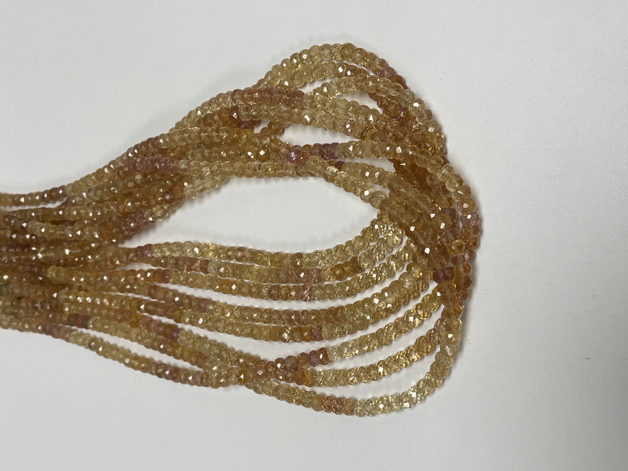 Imperial Topaz Rondelle Faceted