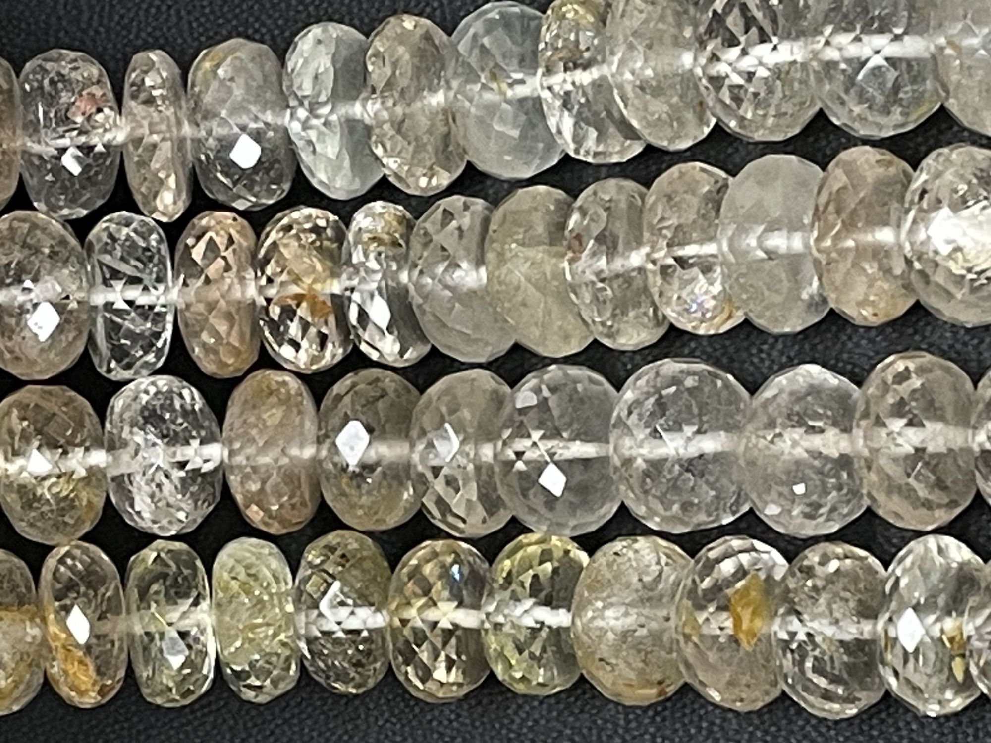 Imperial Topaz Rondelle Faceted