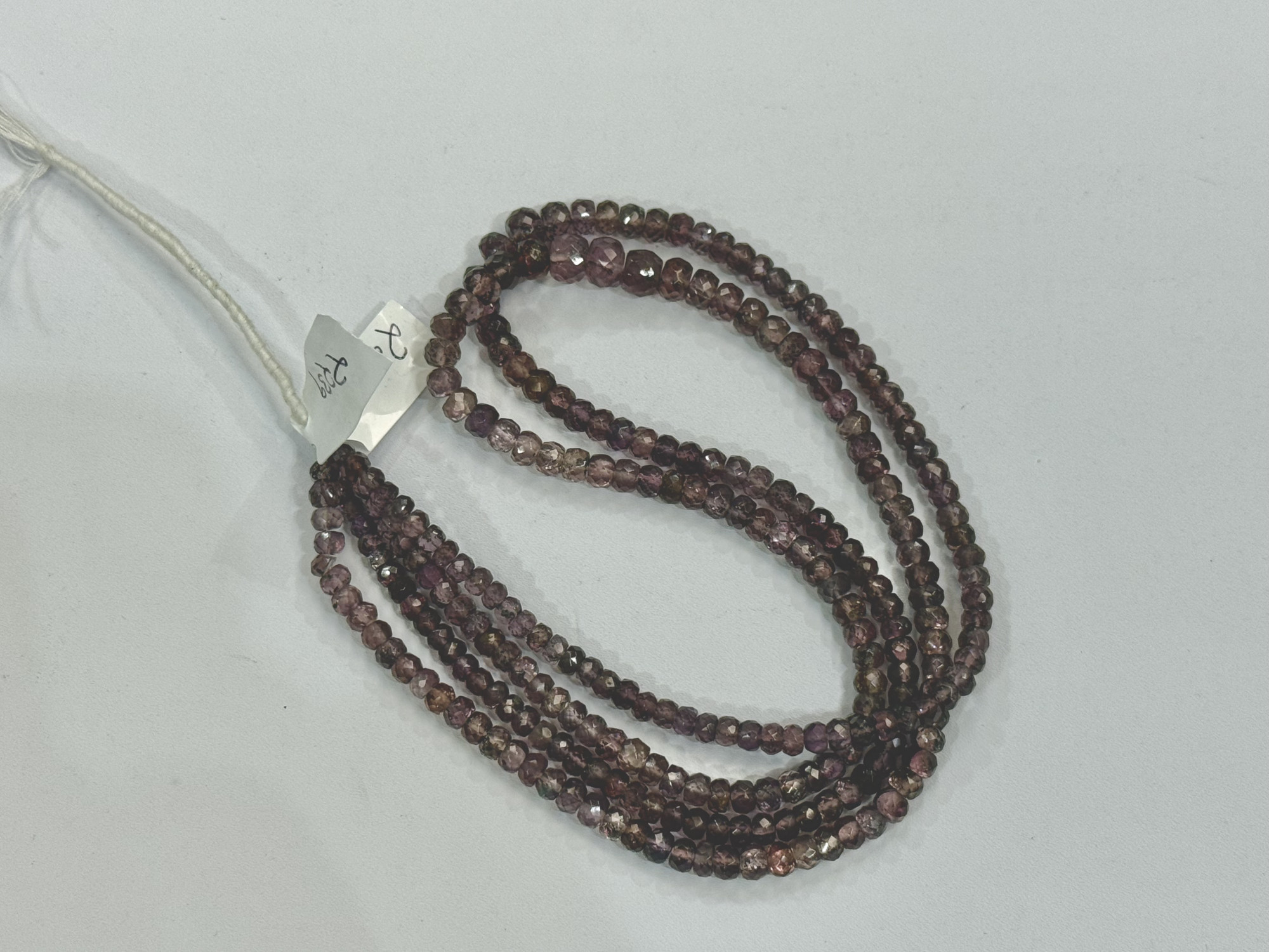 Malaia Garnet Rondelle