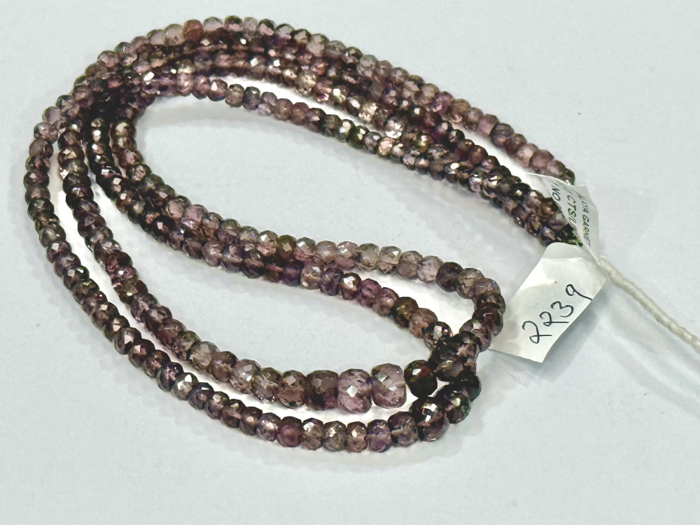 Image of Malaia Garnet Rondelle