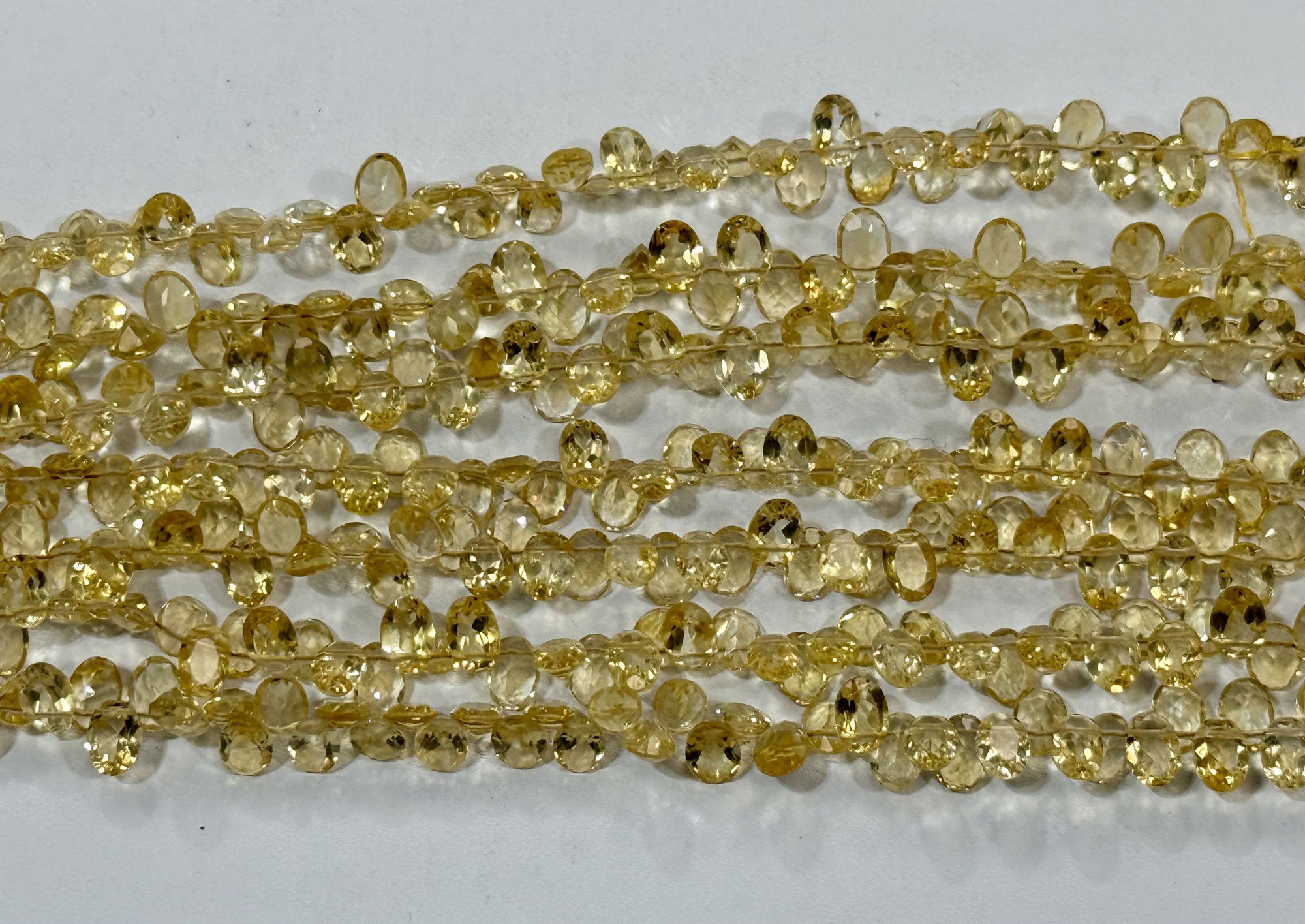 Citrine Oval Faceted
