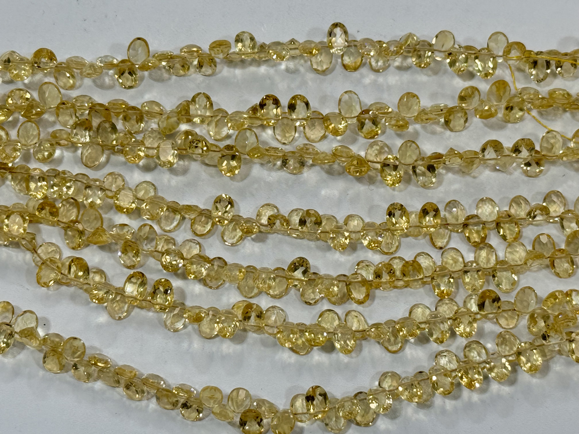 Citrine Oval Faceted