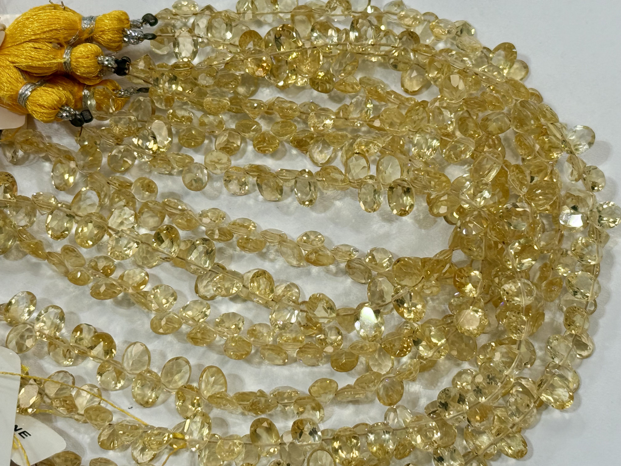 Citrine Oval Faceted