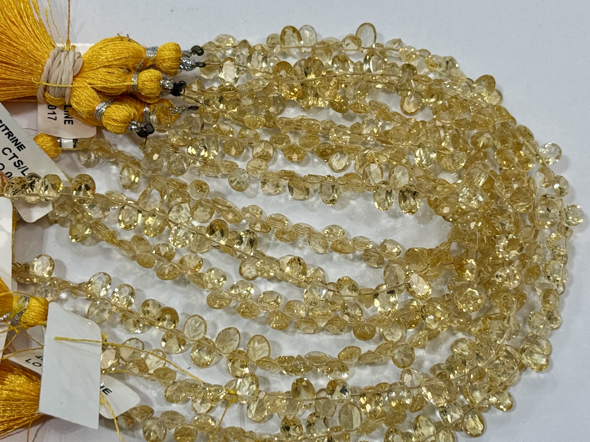 Citrine Oval Faceted