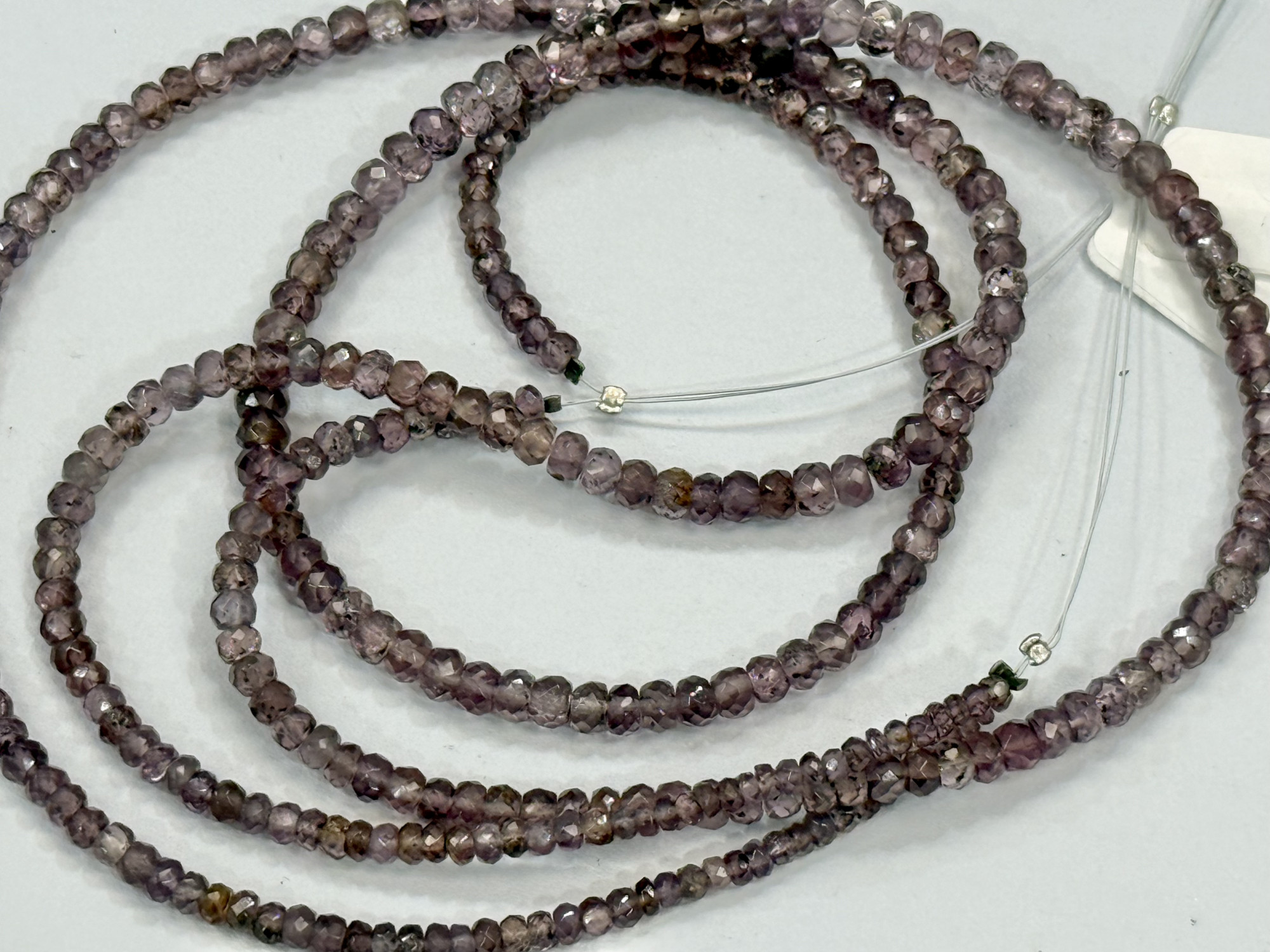 Malaia Garnet Rondelle