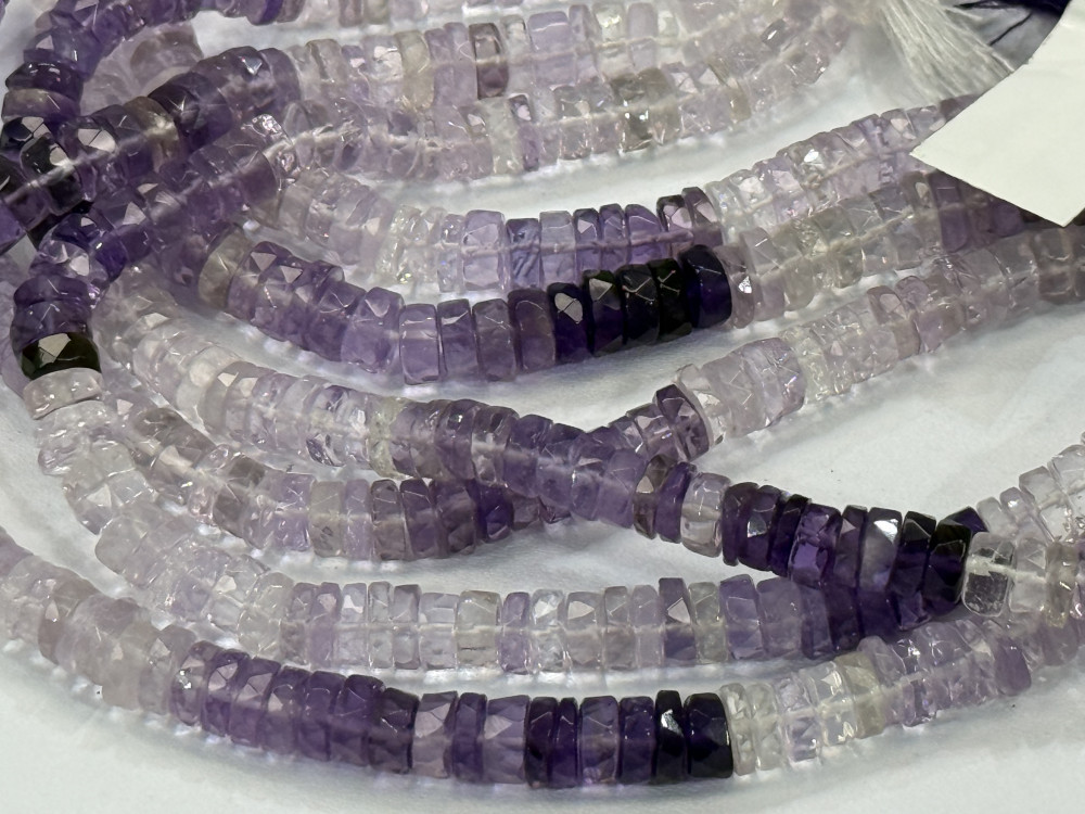 Image of Purple Amethyst Tire Faceted